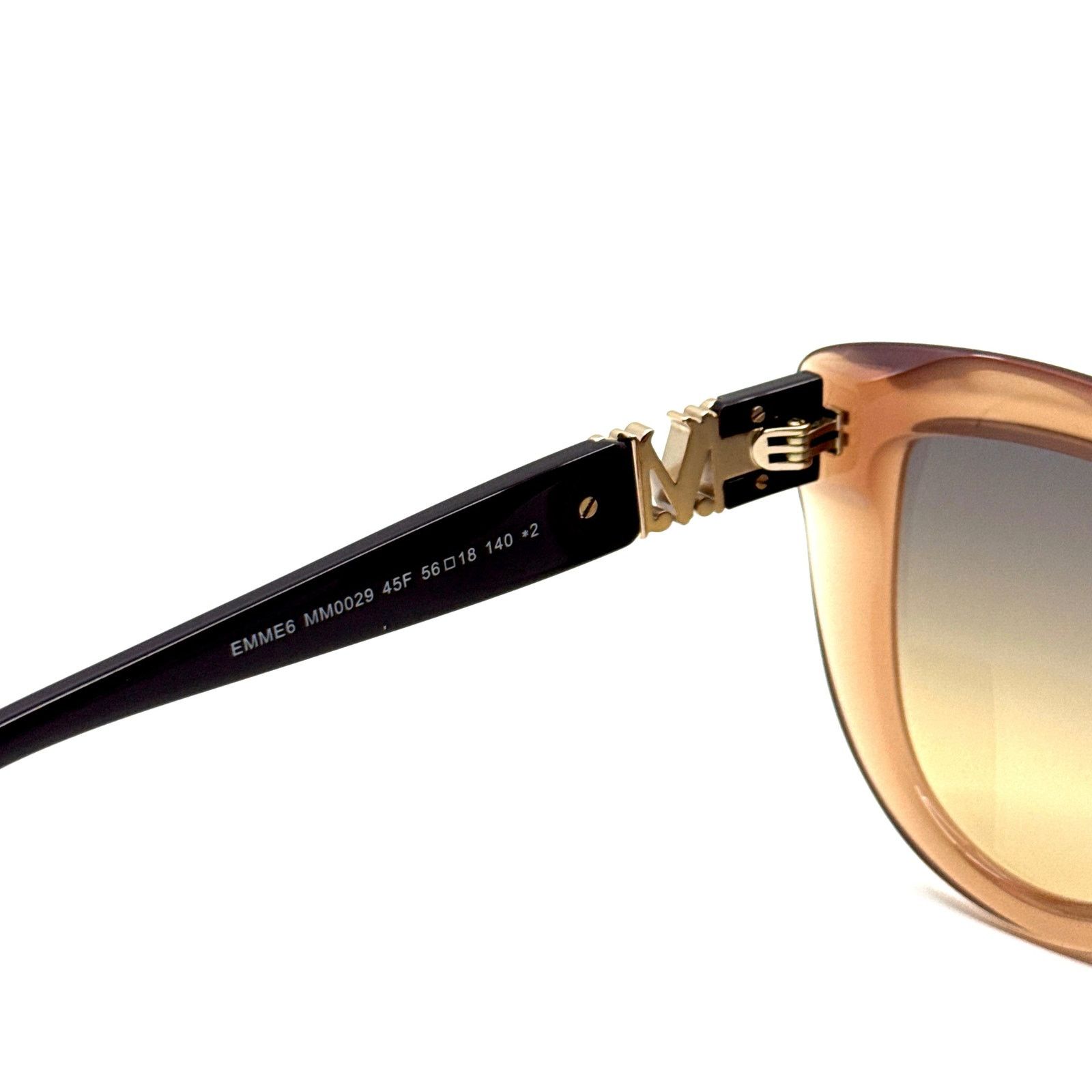 Max Mara New, MAXMARA Sunglasses Emme6 MM0029 45F Authentic Size ONE SIZE - 8 Thumbnail