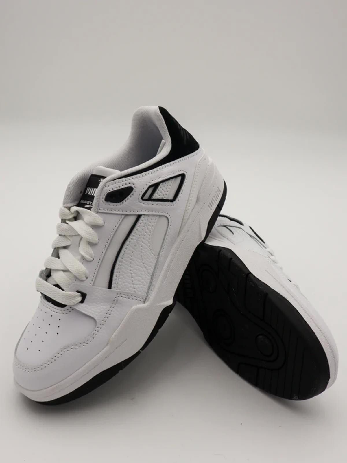 Puma Puma Slipstream - 388549 01 - White Black Sneakers Size US 7 / EU 40 - 2 Thumbnail