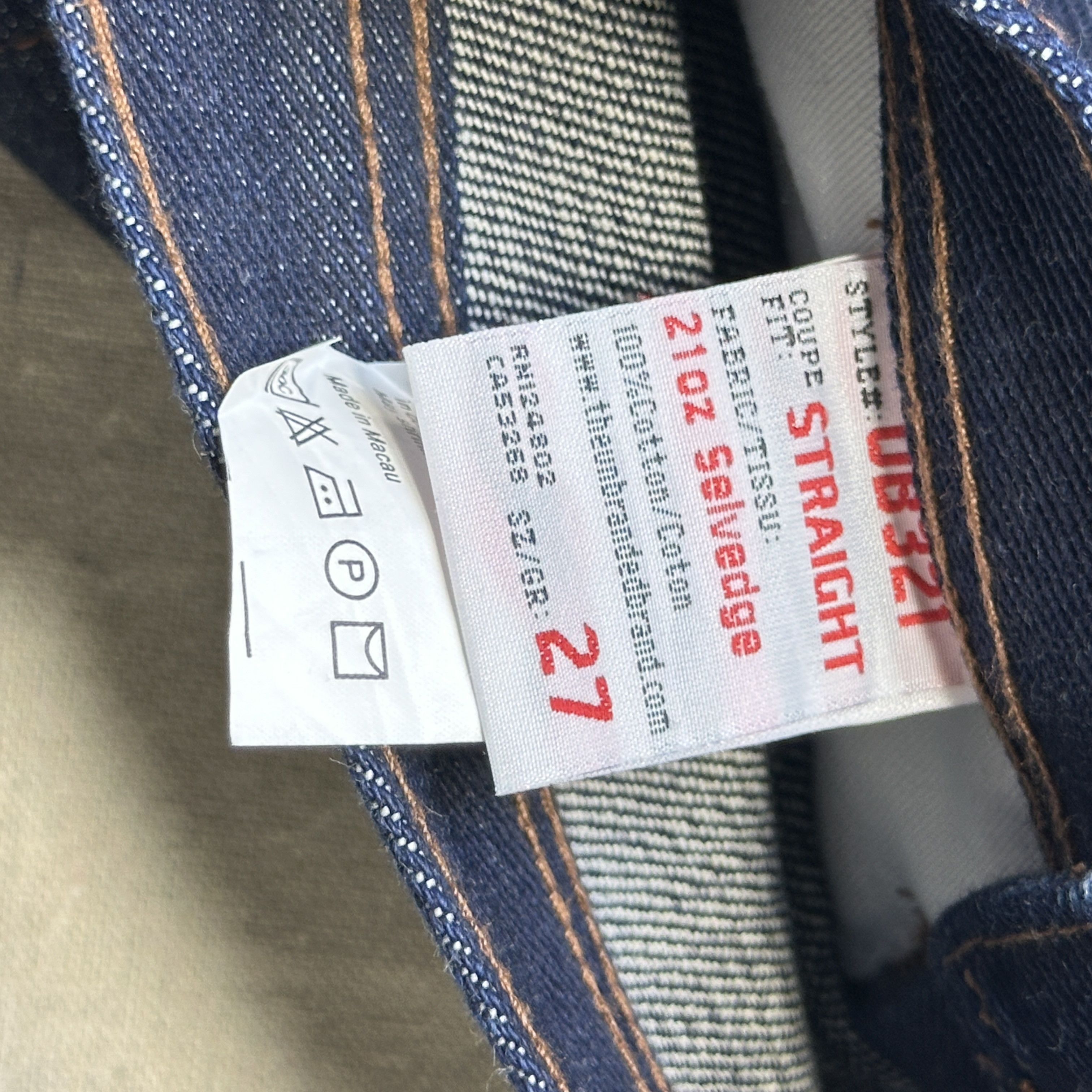 Other 21oz Raw Denim Selvedge Straight Jeans Size 27 Size US 27 - 2 Thumbnail