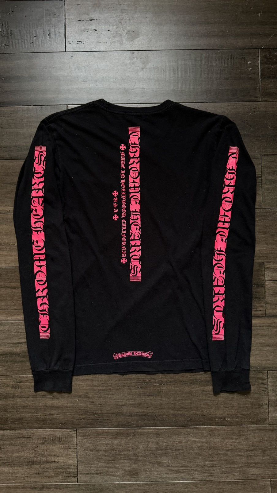 Chrome Hearts Chrome Hearts Horseshoe Baseball Longsleeve | Grailed