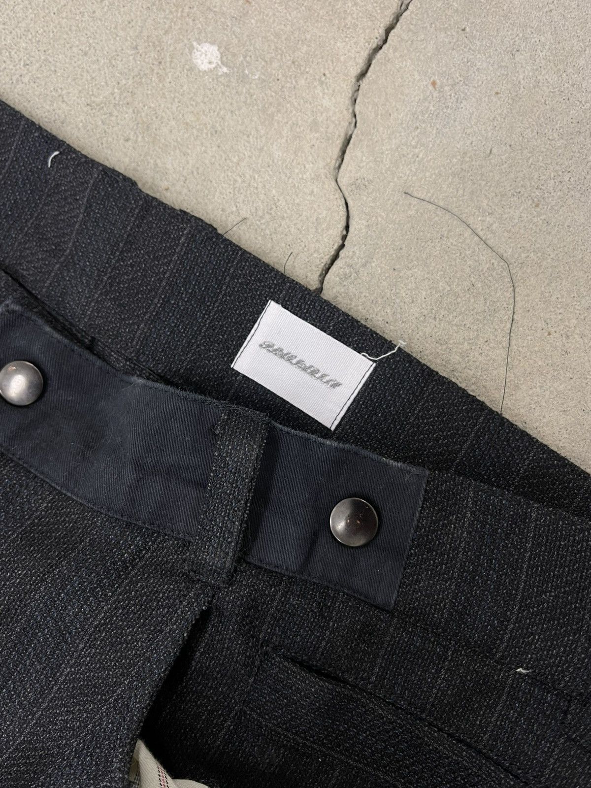 Other PLAGIARISM Black Wool Suit Pants Size US 32 / EU 48 - 5 Thumbnail