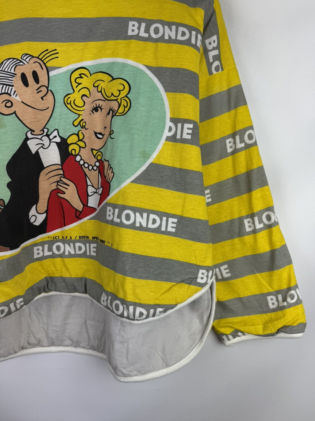 Vintage VTG Blondie Comic Strip Dagwood Daisy Sweatshirt Pullover Size XL / US 12-14 / IT 48-50 - 6 Thumbnail