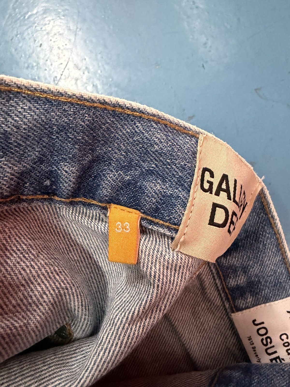 Gallery Dept. GALLERY DEPT CARHARTT CARPENTER FLARE WITH PAINT Size US 33 - 6 Thumbnail