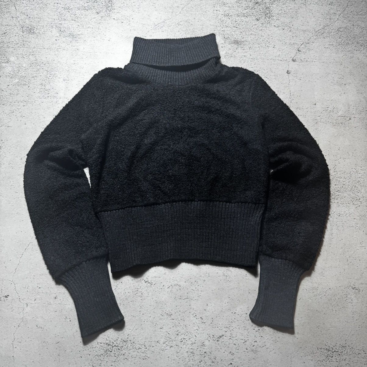 Dolce & Gabbana × Vintage Vintage black wool sweater with high neck dolce gabbana Size XS / US 0-2 / IT 36-38 - 1 Thumbnail