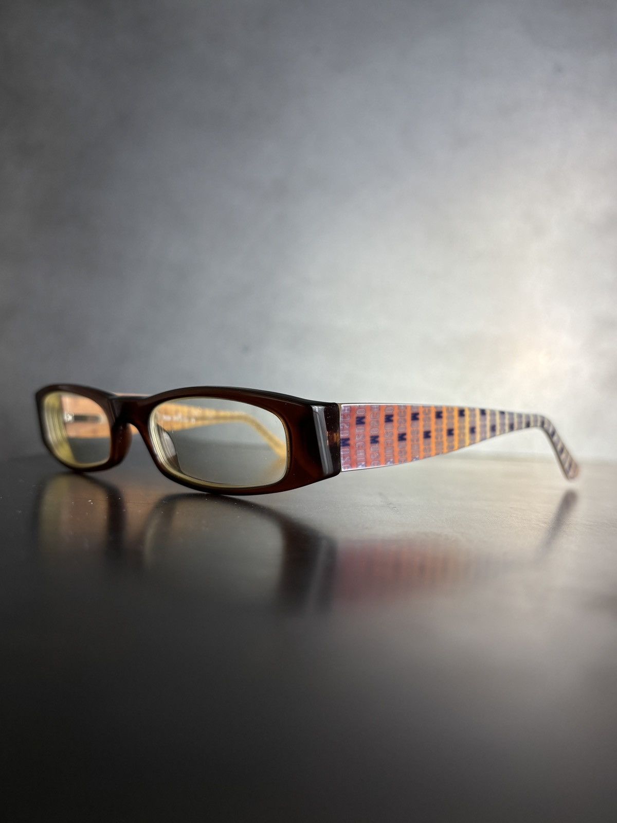 Moschino 2000s Moschino Eyeglasses Y2K Vintage Frames M3640-V 401 VTG Size ONE SIZE - 19 Thumbnail