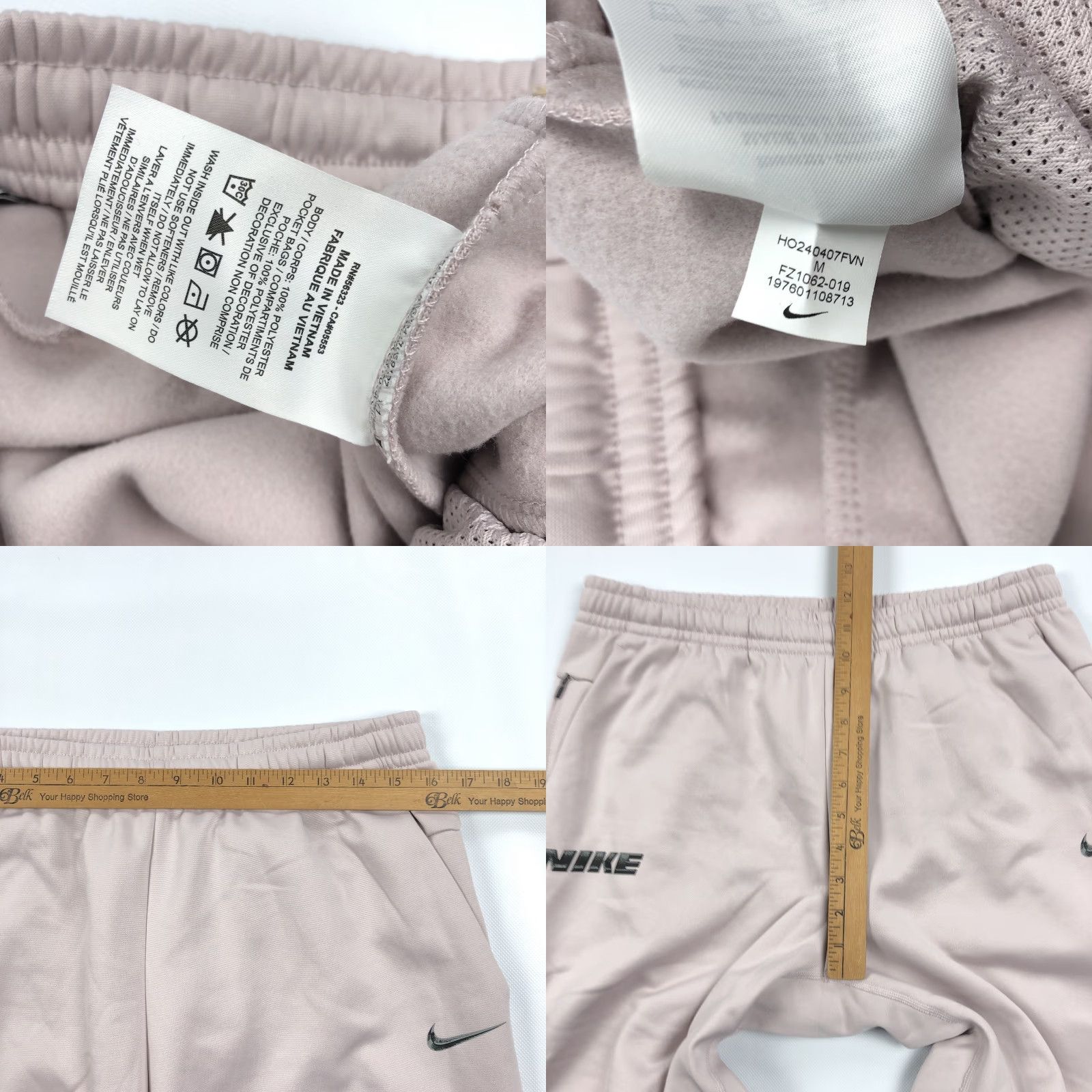 Nike Nike Men's Therma-FIT Jogger Pants M Medium Platinum Violet Athletic Size US 31 - 9 Thumbnail