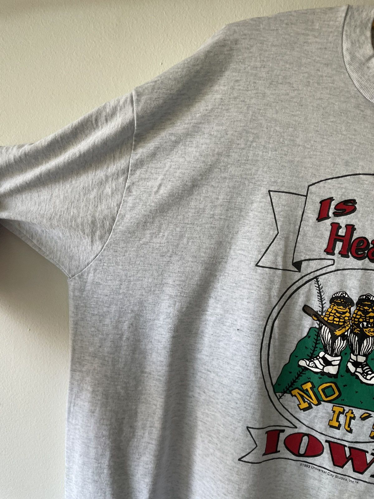 Vintage Vintage 1993 Iowa Corn Baseball tee Size US XXL / EU 58 / 5 - 8 Thumbnail