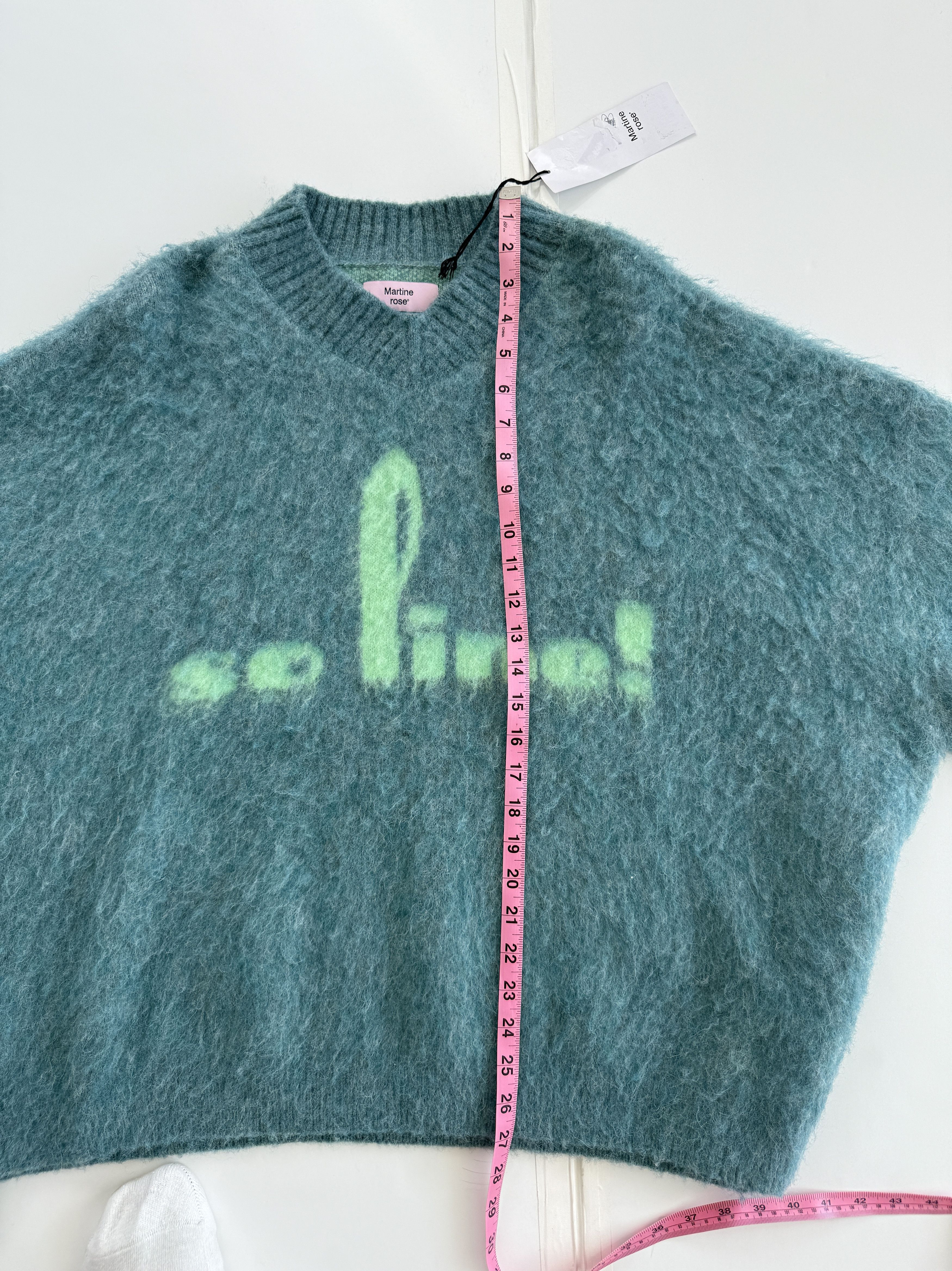 Martine Rose Martine Rose V-Neck Mohair Sweater Size US M / EU 48-50 / 2 - 5 Thumbnail
