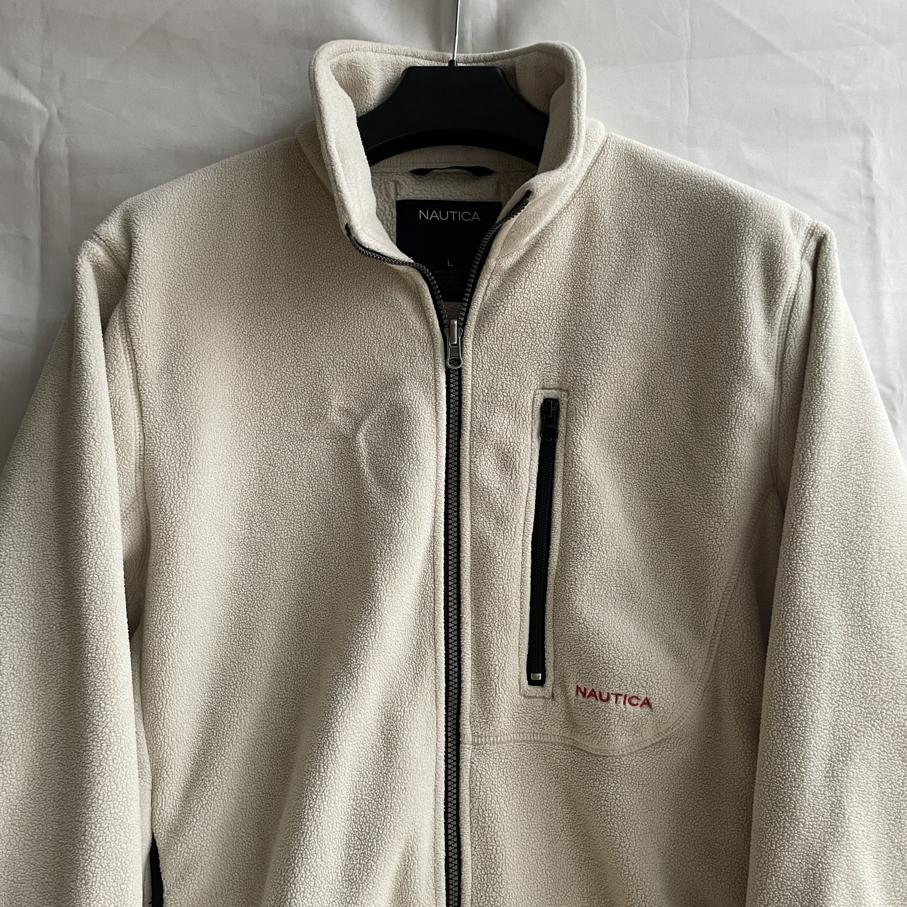 Nautica Nautica Vintage Fleece Jacket Size L Size US L / EU 52-54 / 3 - 3 Thumbnail