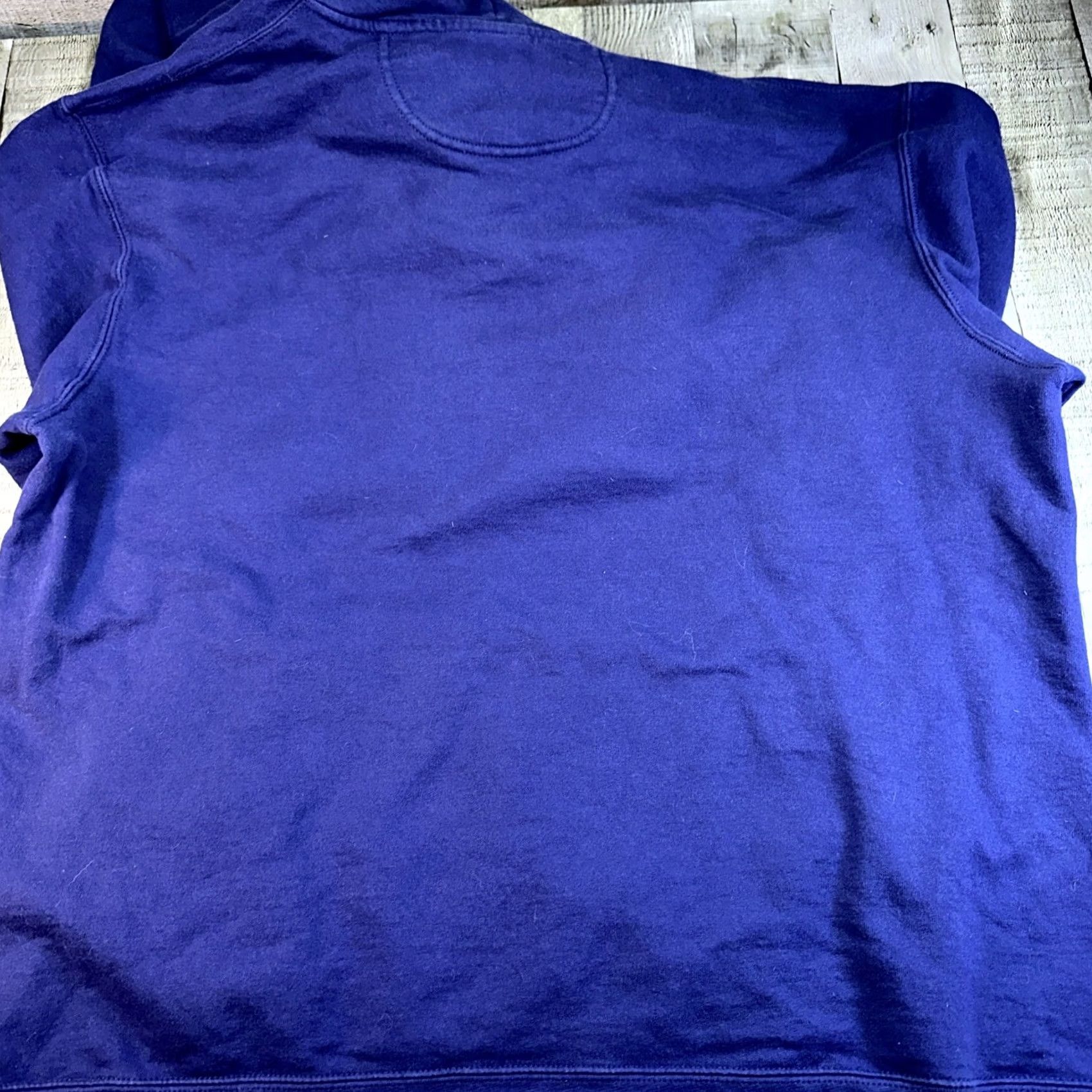 Vintage Chicago Skyline City Bear Hoodie Mens L Blue Navy large pullover urban streetwear Size US L / EU 52-54 / 3 - 7 Thumbnail