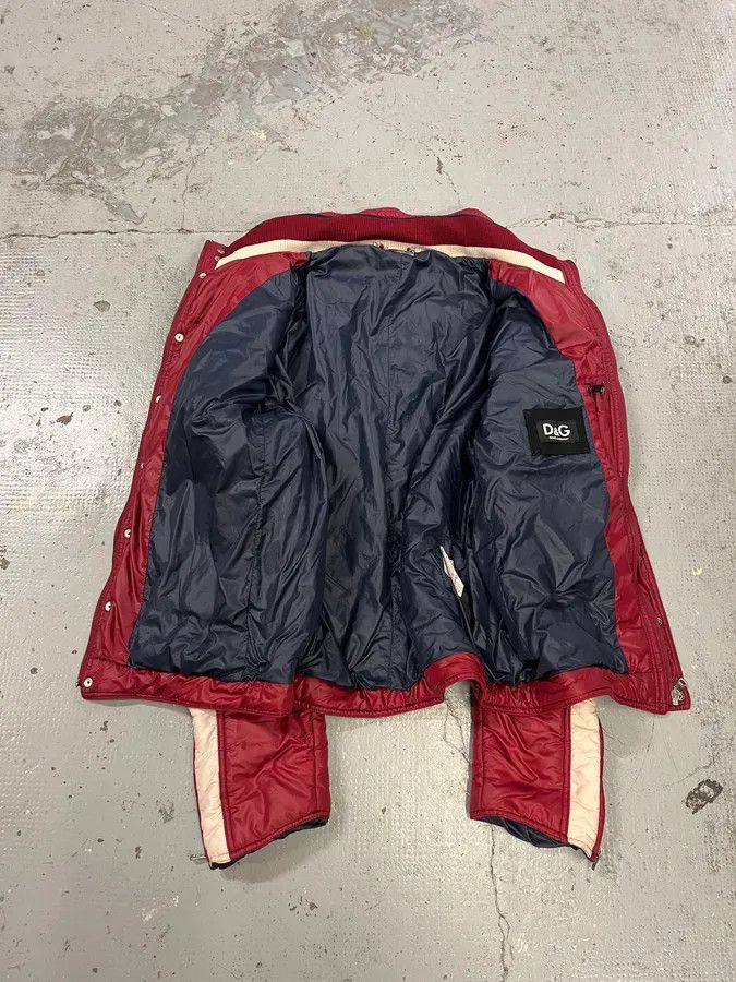 Dolce & Gabbana AW2008 Dolce & Gabbana Ski Retractable Hood Red Puffer Jacket Size US L / EU 52-54 / 3 - 9 Thumbnail