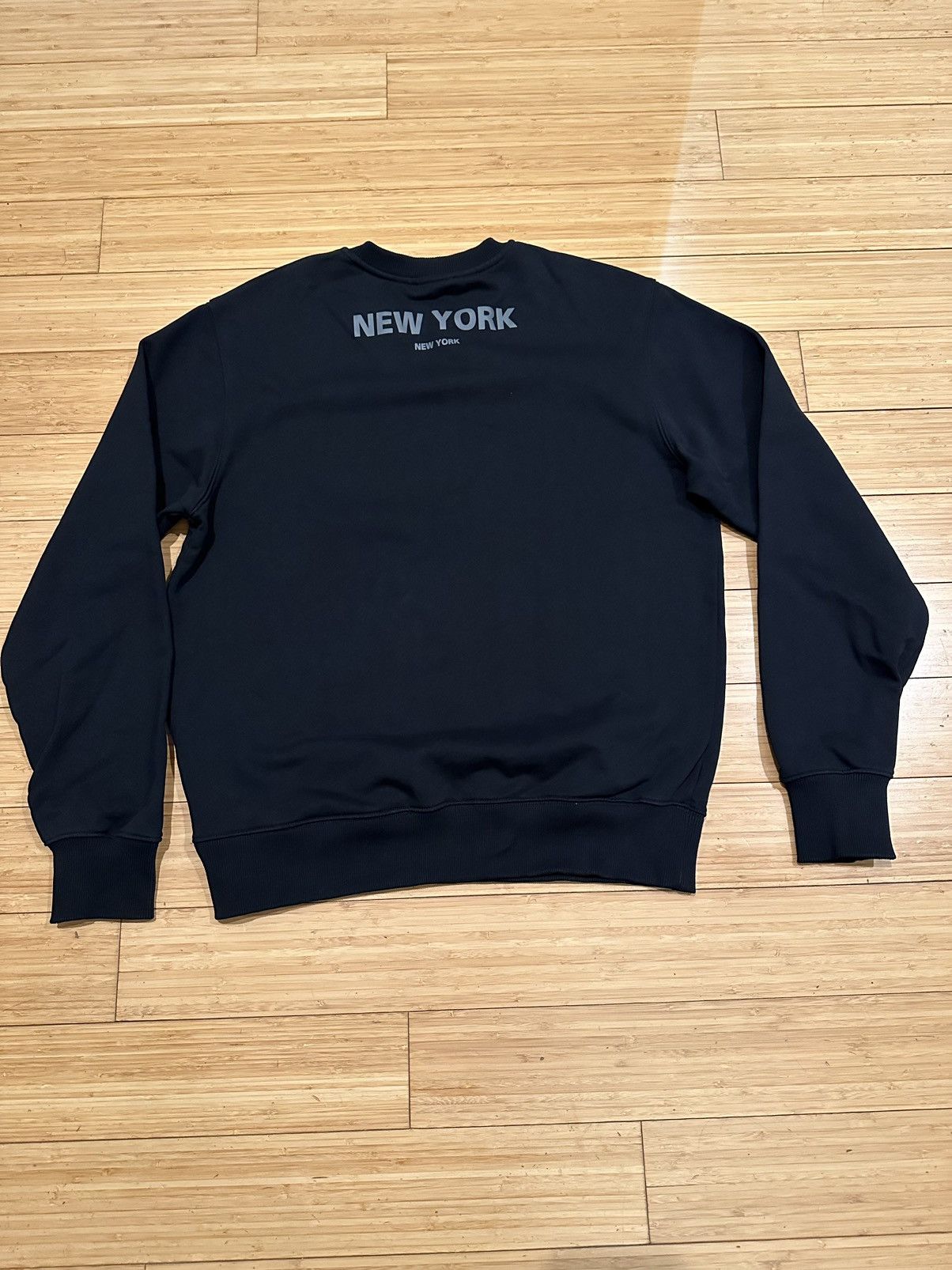 Helmut Lang Helmut Lang Cross Crewneck Size Small Size US M / EU 48-50 / 2 - 2 Thumbnail