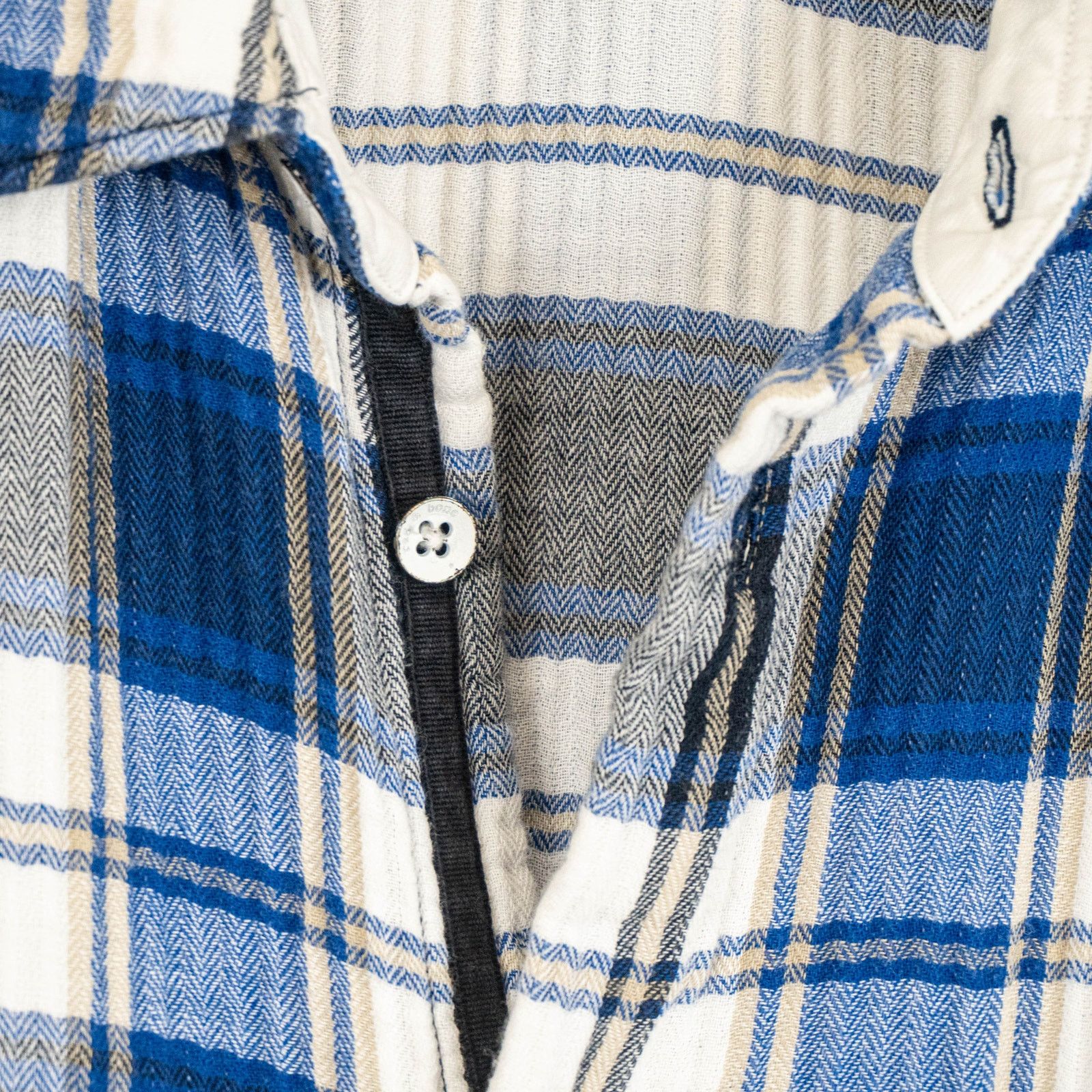 Rag & Bone Rag & Bone NY Fit 3 Button up Shirt Blue Plaid cotton 2XL Size US XXL / EU 58 / 5 - 6 Thumbnail