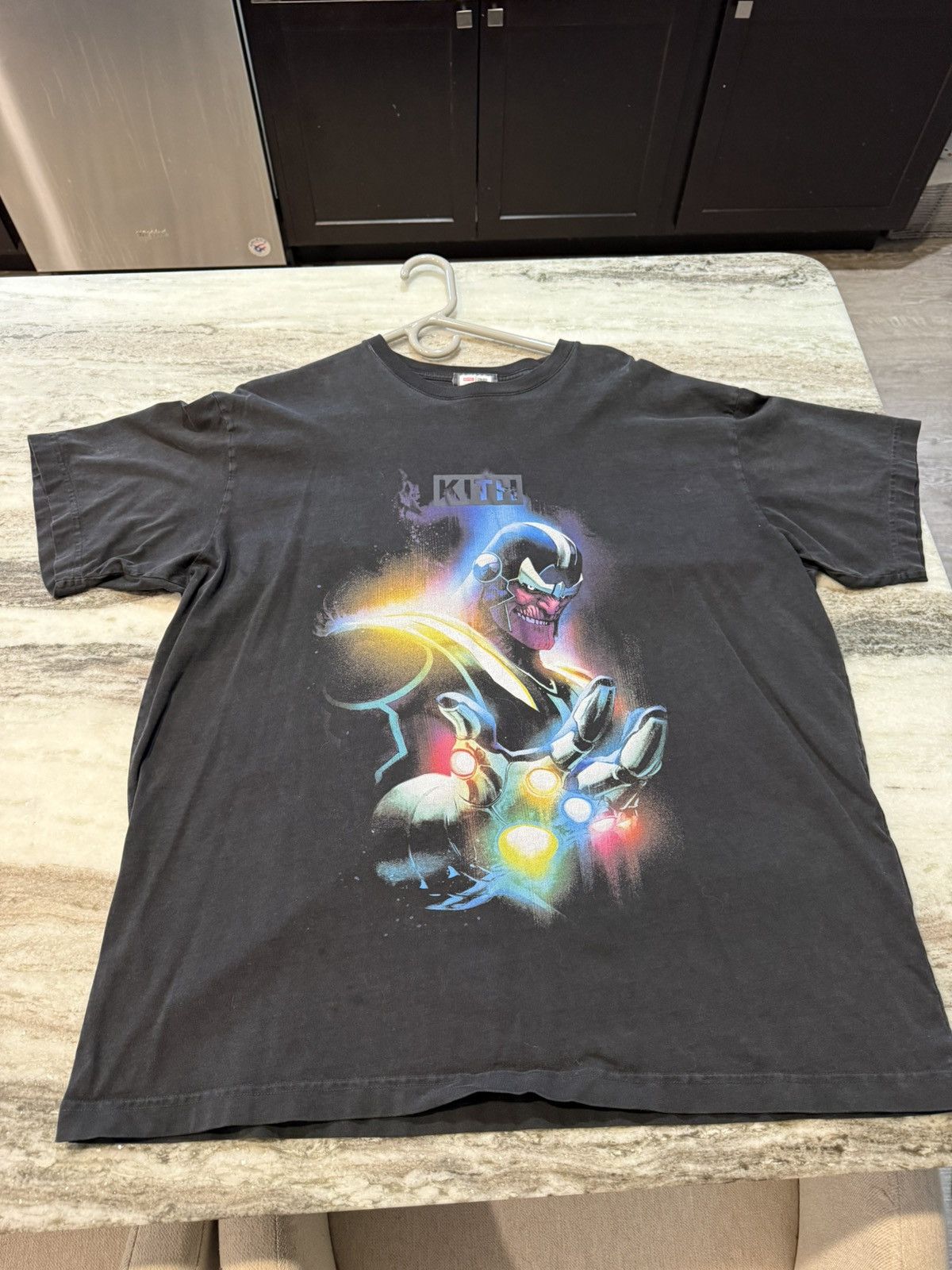 Kith × Marvel Comics Kith Marvel Ghost Rider Vintage Tee Black