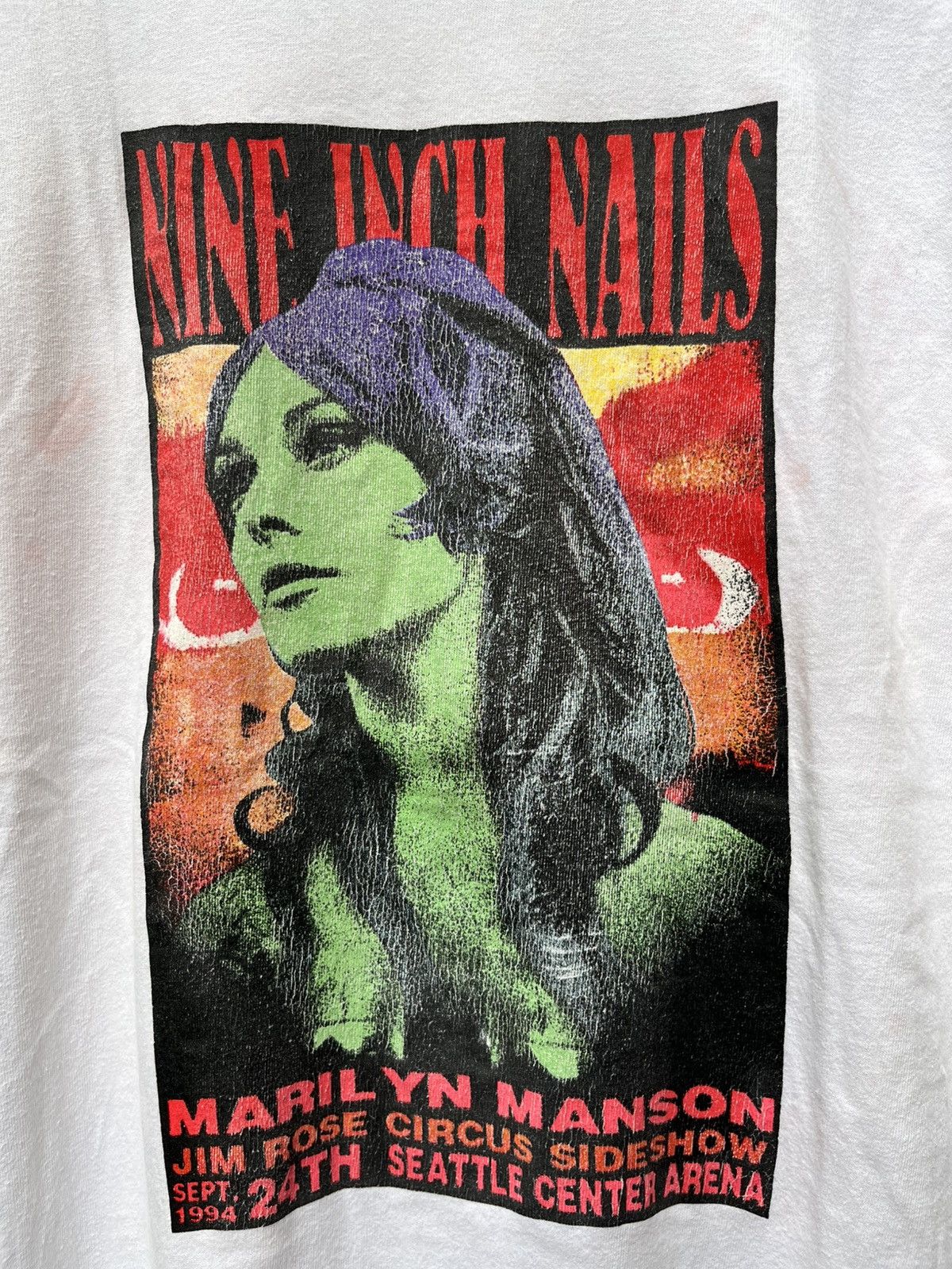 Band Tees Vintage Nine Inch Nails Frank Kozik poster tee Size US L / EU 52-54 / 3 - 2 Thumbnail