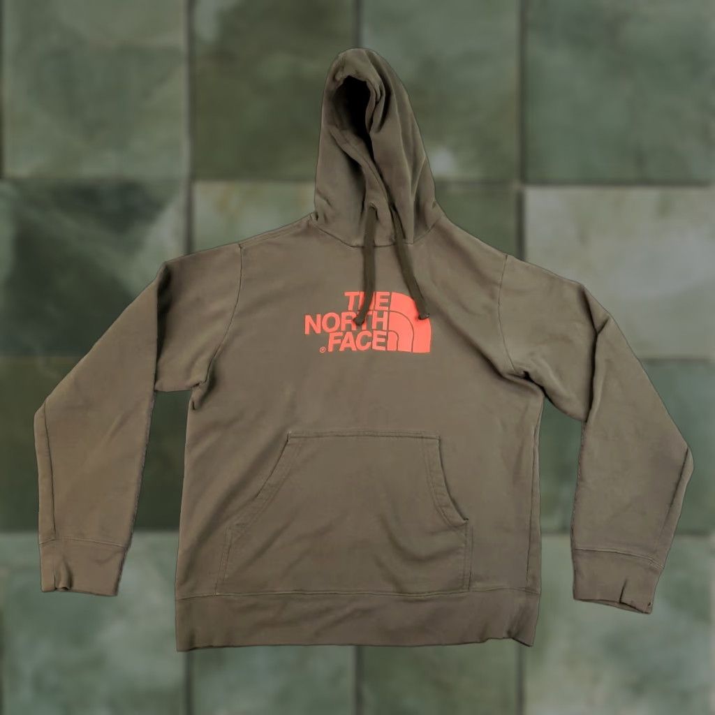 The North Face The North Face Hoodie Mens M Green Pullover Hooded Pockets Outdoor Vintage: No Size US M / EU 48-50 / 2 - 1 Thumbnail