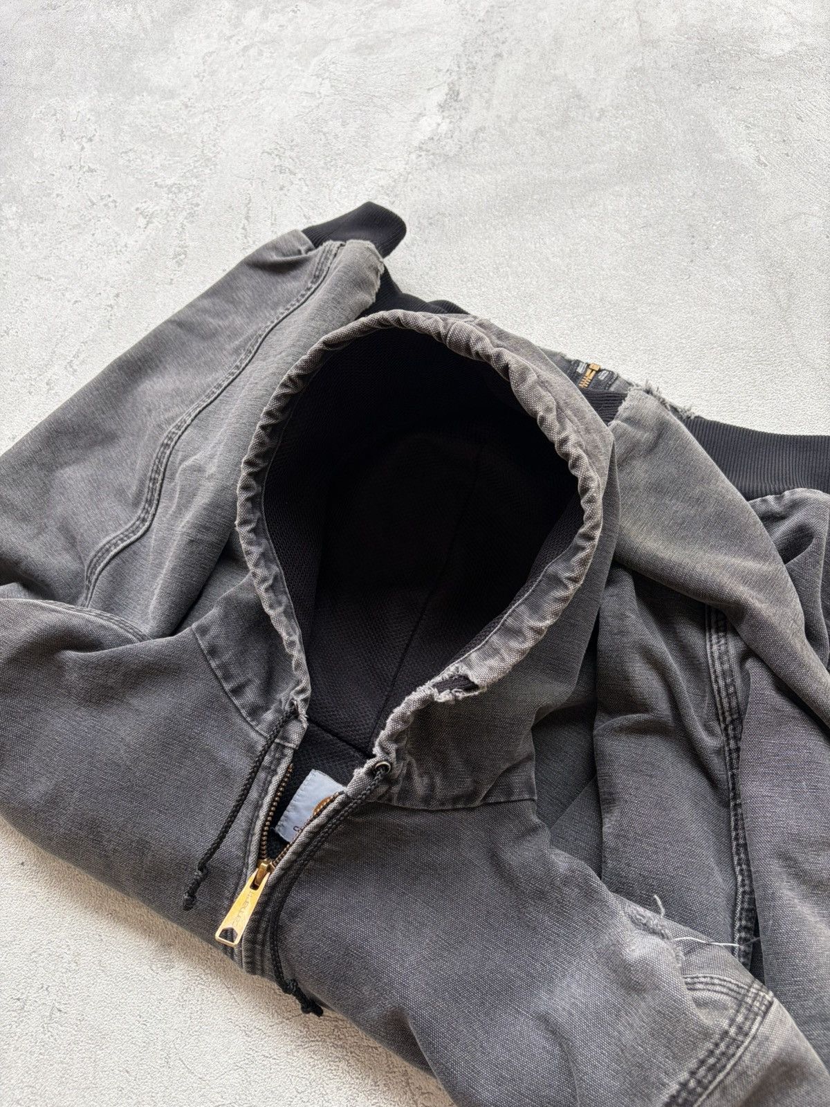 Carhartt VINTAGE CARHARTT FADED BLACK ACTIVE JR105 90’s JACKET Size US M / EU 48-50 / 2 - 10 Thumbnail