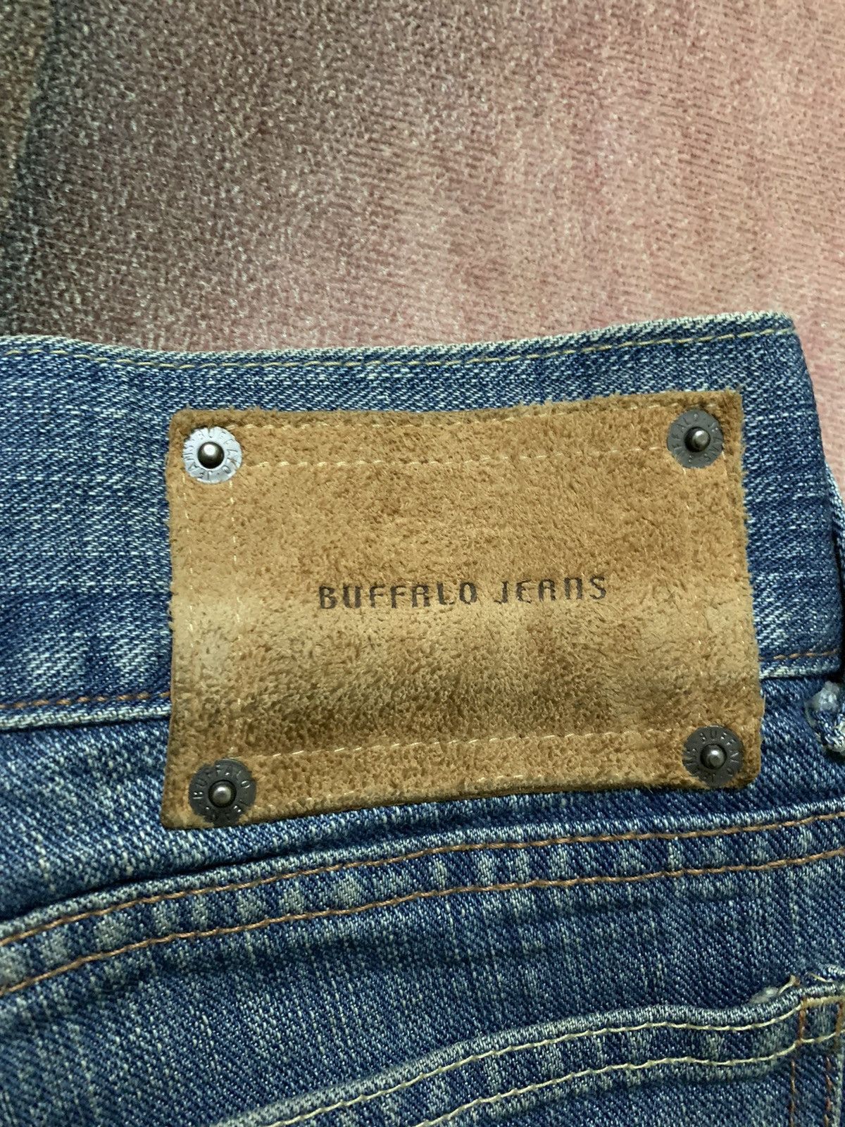 If Six Was Nine Flared rusty mud buffalo jeans obelisk style Size US 30 / EU 46 - 14 Thumbnail