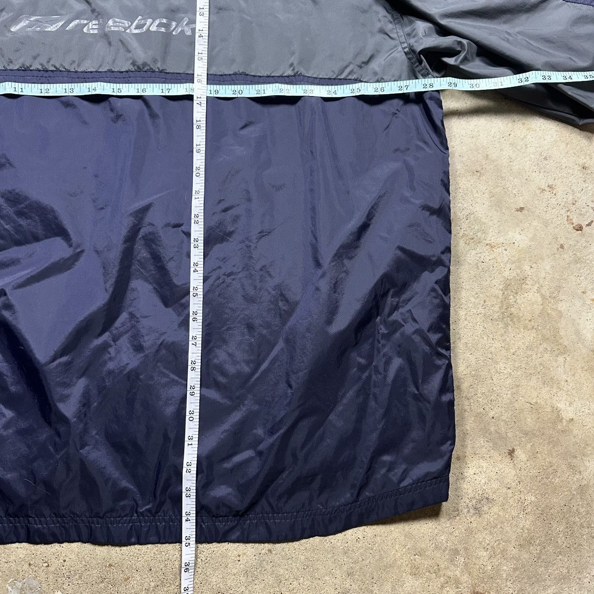 Reebok Vintage Y2K Baggy Navy Blue Reebok Windbreaker Size XXL Size US XXL / EU 58 / 5 - 8 Thumbnail