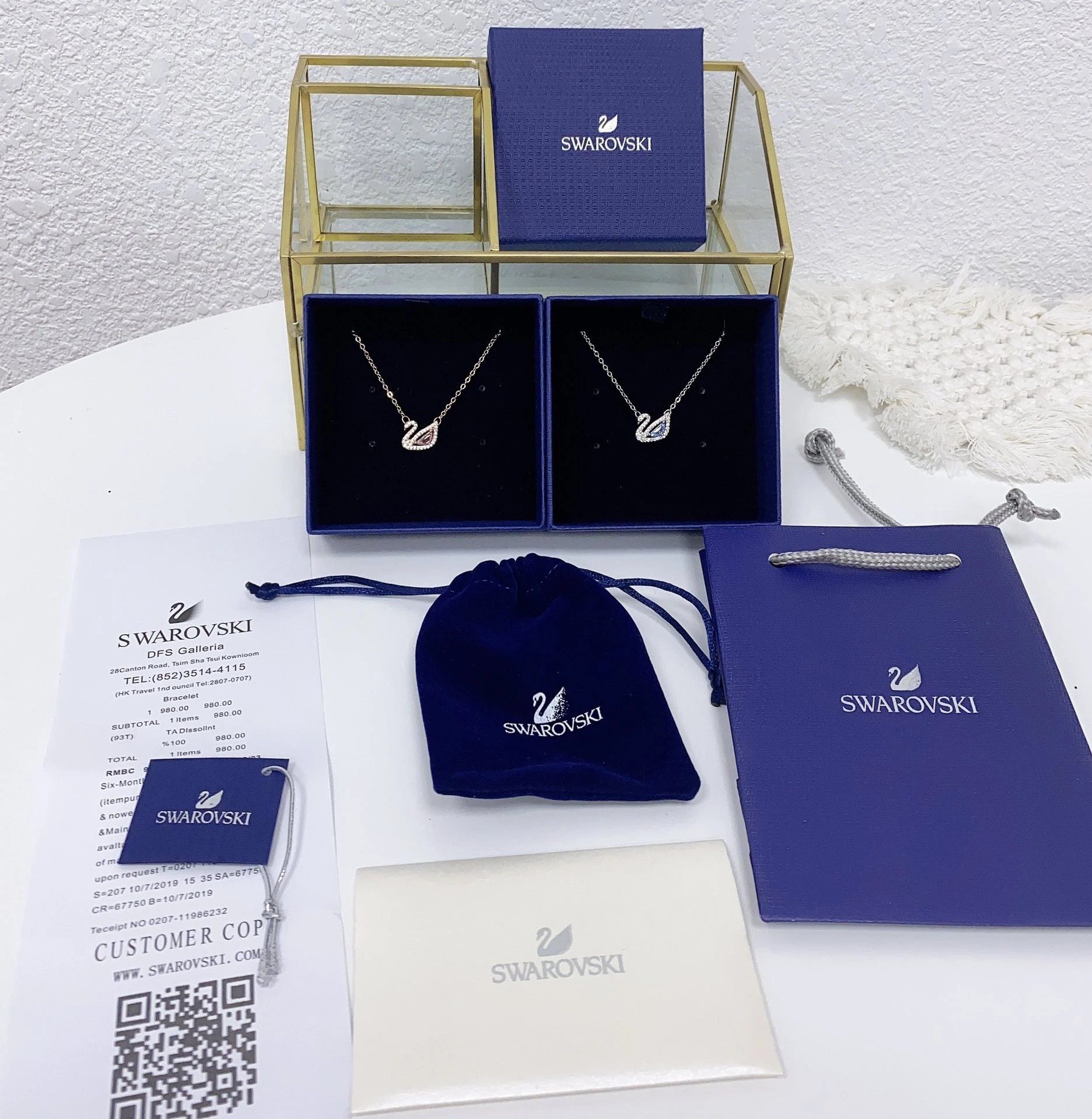 Swarovski Swarovski Dancing Swan Necklace Size ONE SIZE - 1 Thumbnail