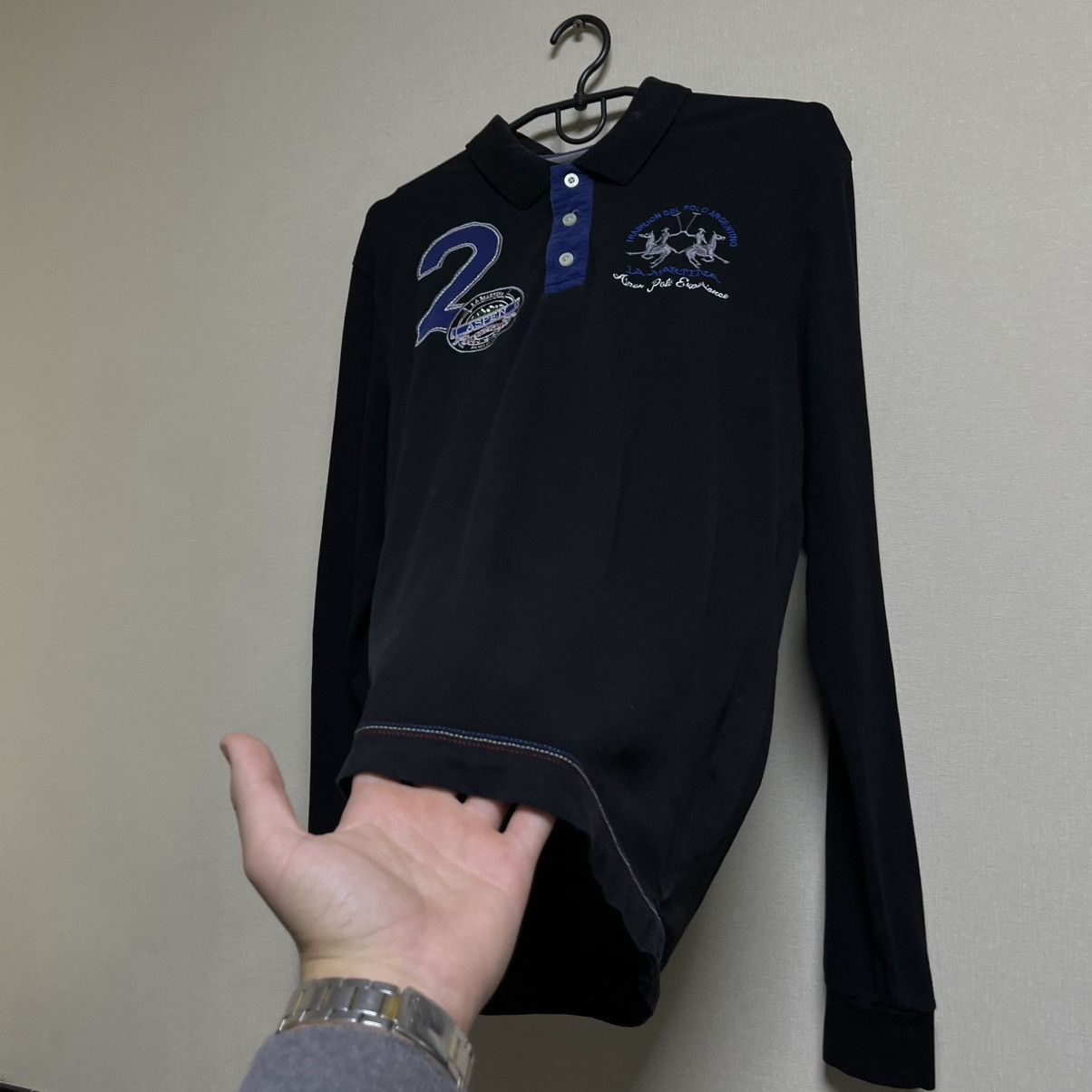 La Martina Vintage La Martina Longsleeve Size US L / EU 52-54 / 3 - 7 Thumbnail