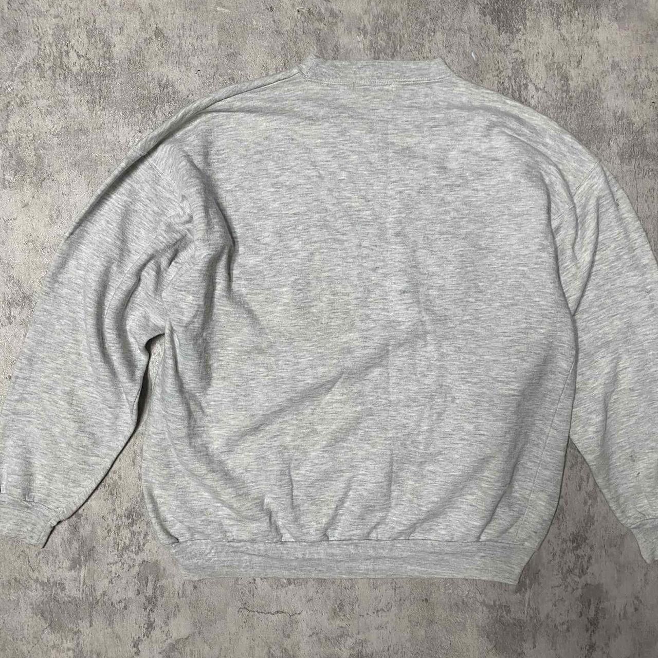 Reebok Grey vintage 90s crewneck sweatshirt Size US L / EU 52-54 / 3 - 2 Thumbnail