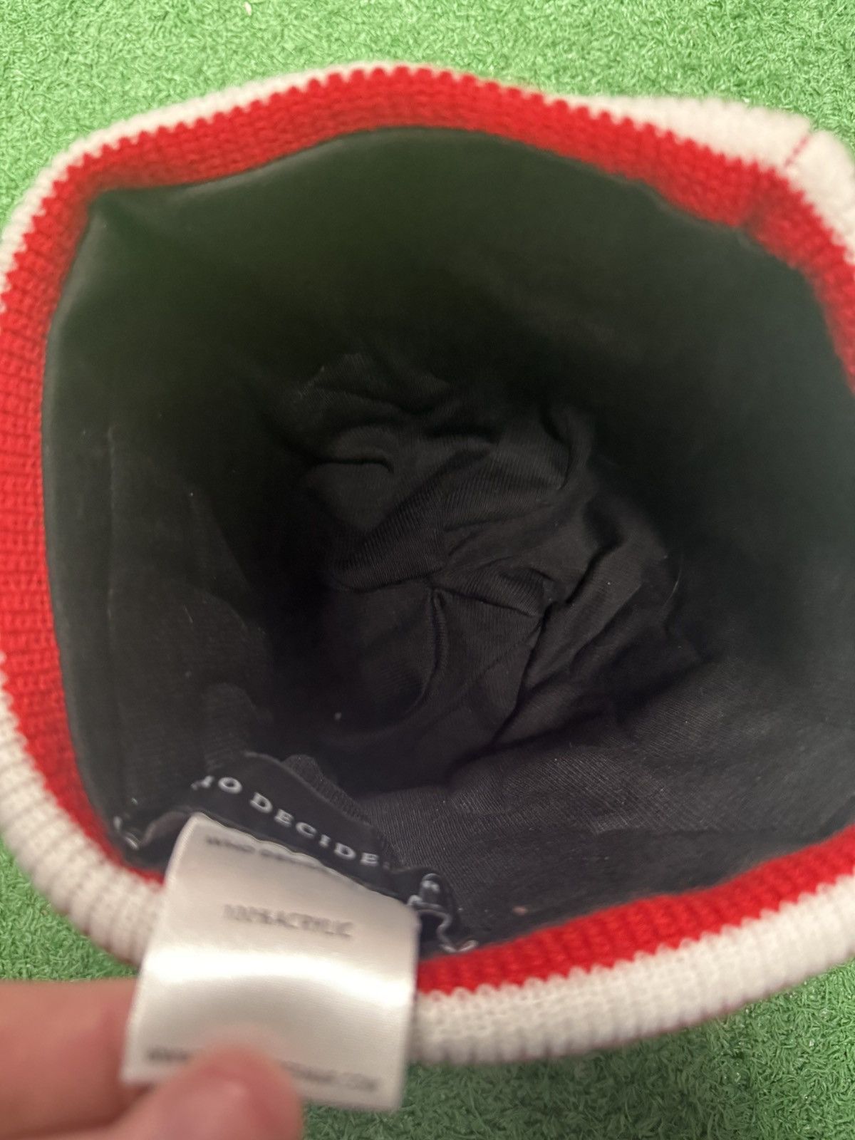 Who Decides War Who decides war patchwork beanie Size ONE SIZE - 3 Thumbnail