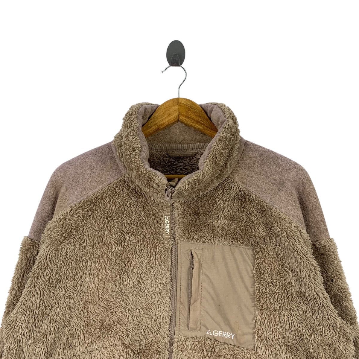 Vintage GERRY Outdoor Sportswear Deep Pile Fleece Sweater Jacket Size US XXL / EU 58 / 5 - 4 Thumbnail