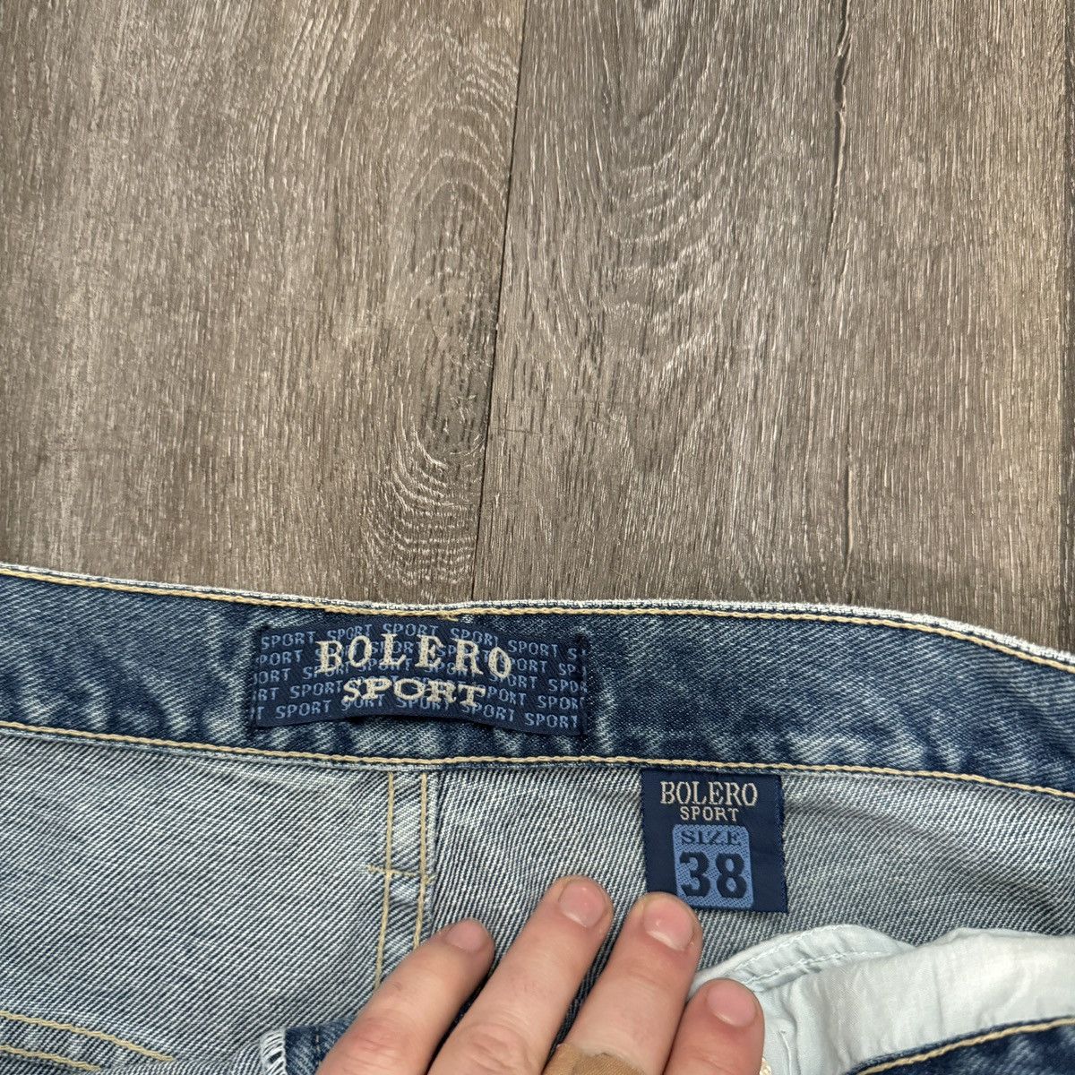JNCO × Southpole × Vintage vintage Y2K Bolero baggy wide leg side stripe Lee pipe style Size US 36 / EU 52 - 4 Thumbnail
