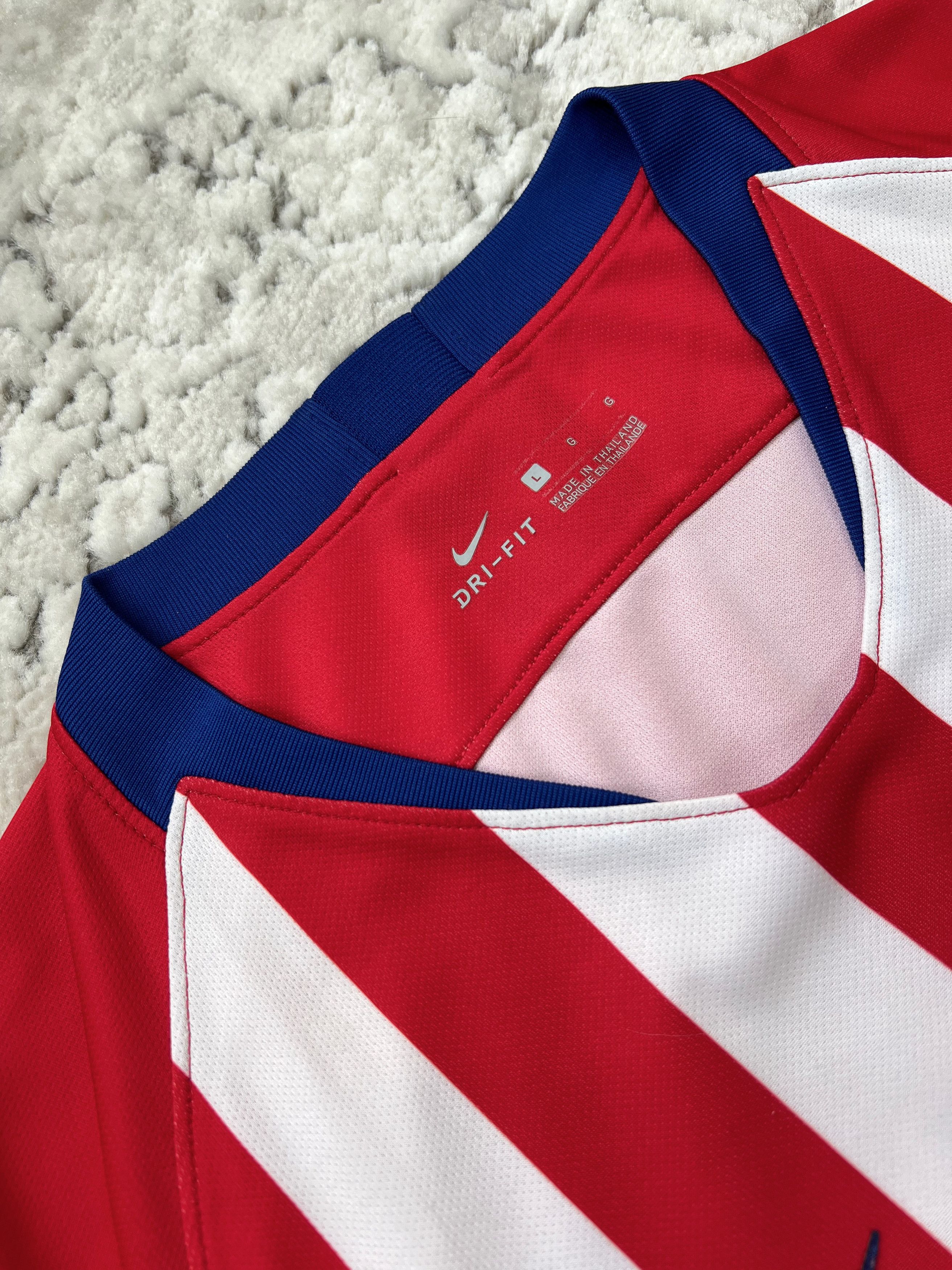 Nike Nike Atletico Madrid 18/19 Home Jersey La Liga Size L Size US L / EU 52-54 / 3 - 6 Thumbnail