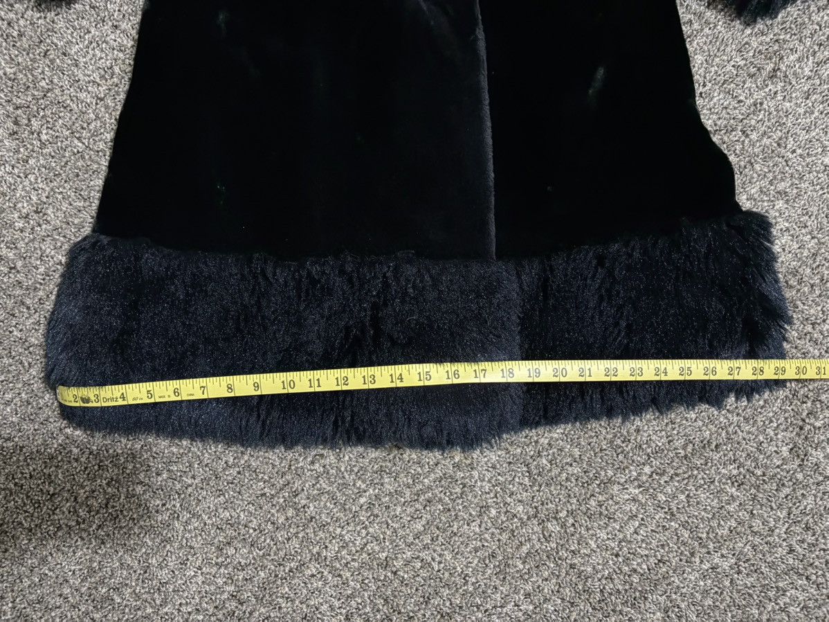 Vintage Vintage Borgazia Styled By Fairmoor Black Faux Fur Jacket Size S / US 4 / IT 40 - 10 Thumbnail