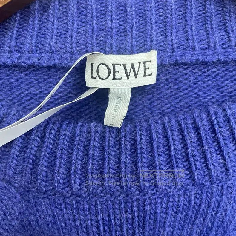 Loewe Loewe Blue Gem Grass Logo Sweater Size XS / US 0-2 / IT 36-38 - 3 Thumbnail