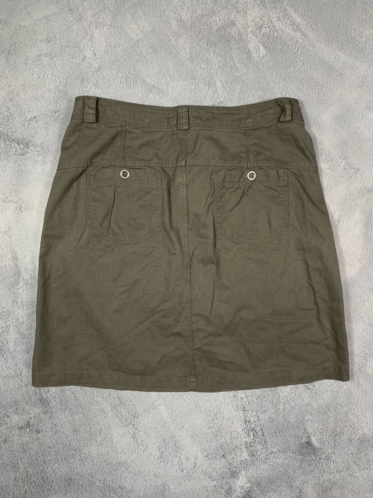 Japanese Brand × Vintage Vintage Y2K Japanese military style mini skirt streetwear Size 32" / US 10 / IT 46 - 8 Thumbnail