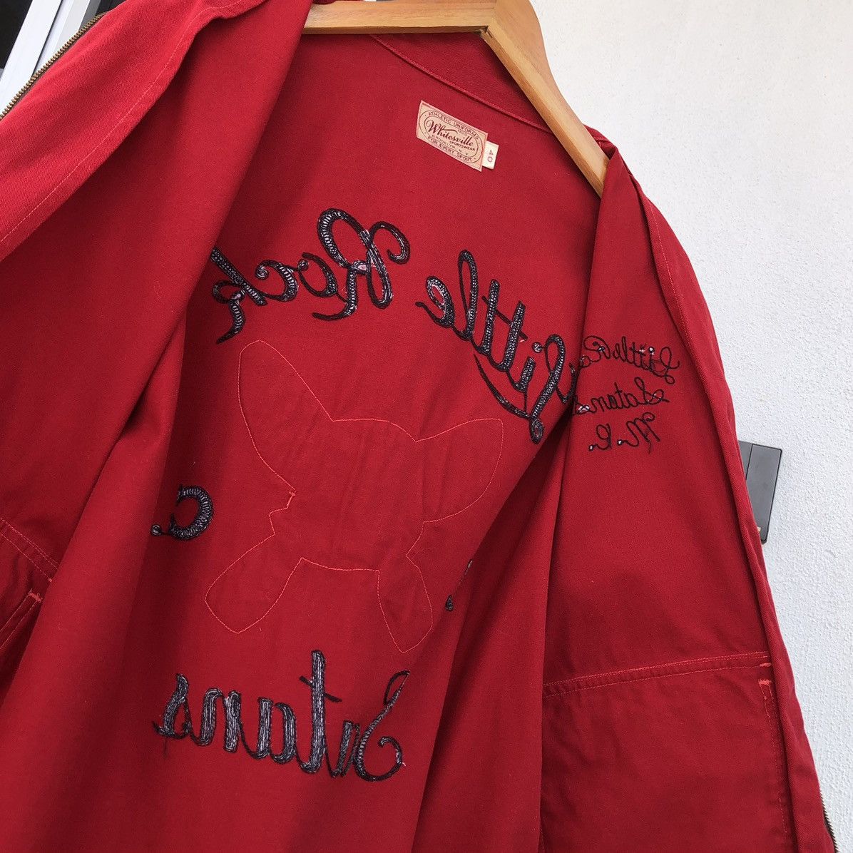 Whitesville VTG Whitesville Skull Head Trucker Jacket By Toyo Enterprise Size US M / EU 48-50 / 2 - 6 Thumbnail