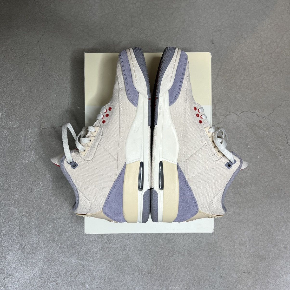 Jordan Brand Nike Air Jordan 3 Retro Muslin 9.5 Size US 9.5 / EU 42-43 - 4 Thumbnail