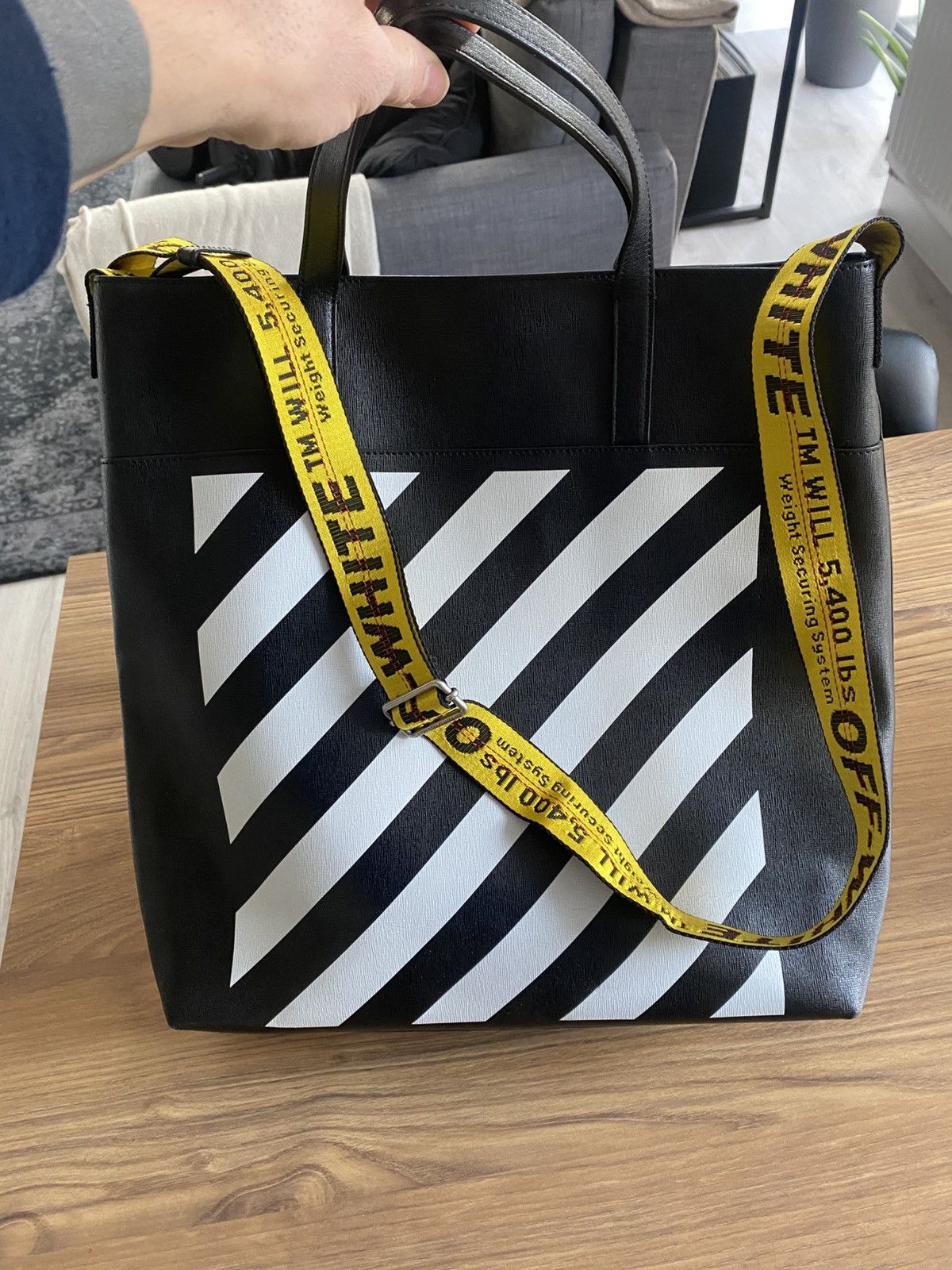 Off-White Tote bag Size ONE SIZE - 5 Thumbnail