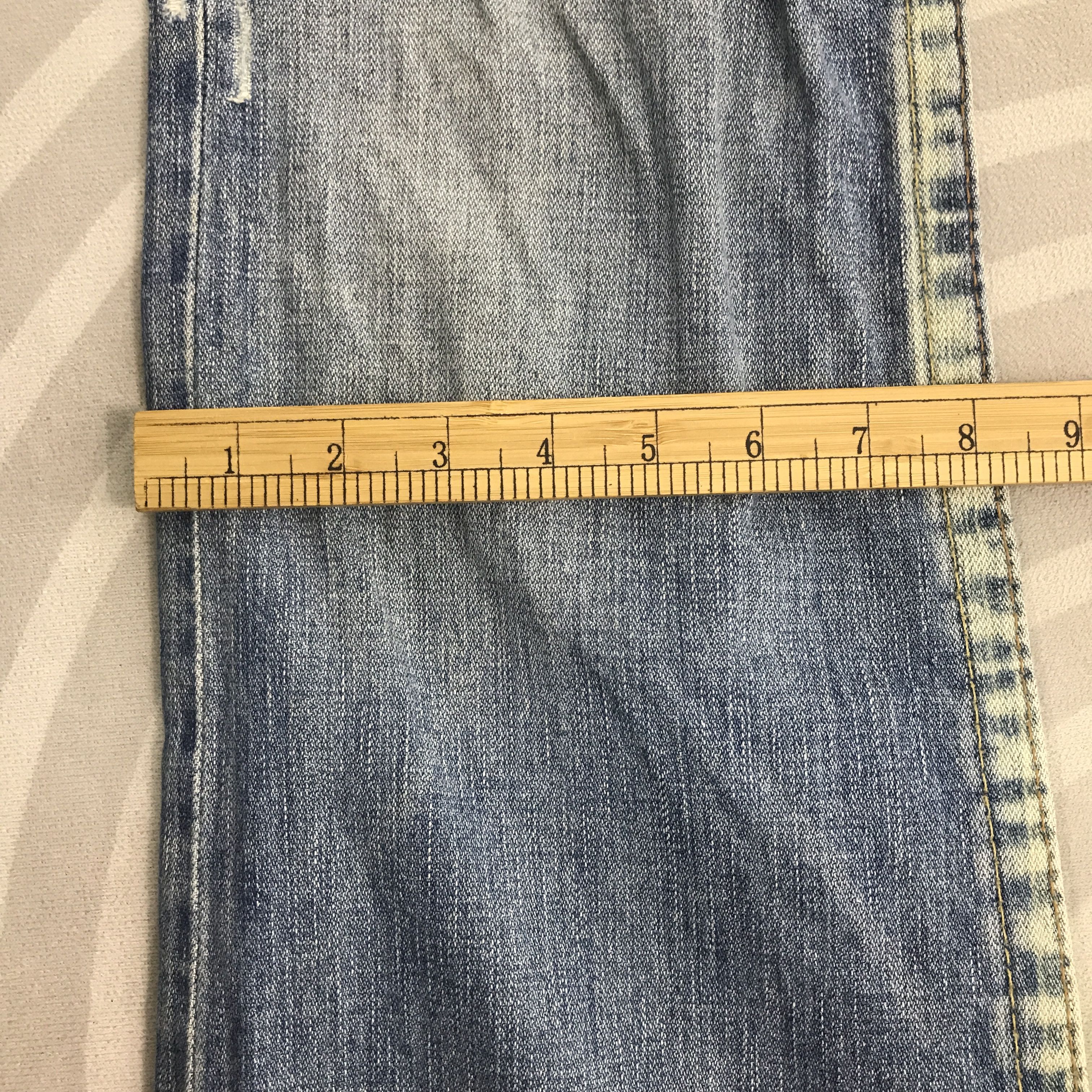 Japanese Brand Vintage True religon Distressed Distressed Denim Size US 34 / EU 50 - 10 Thumbnail