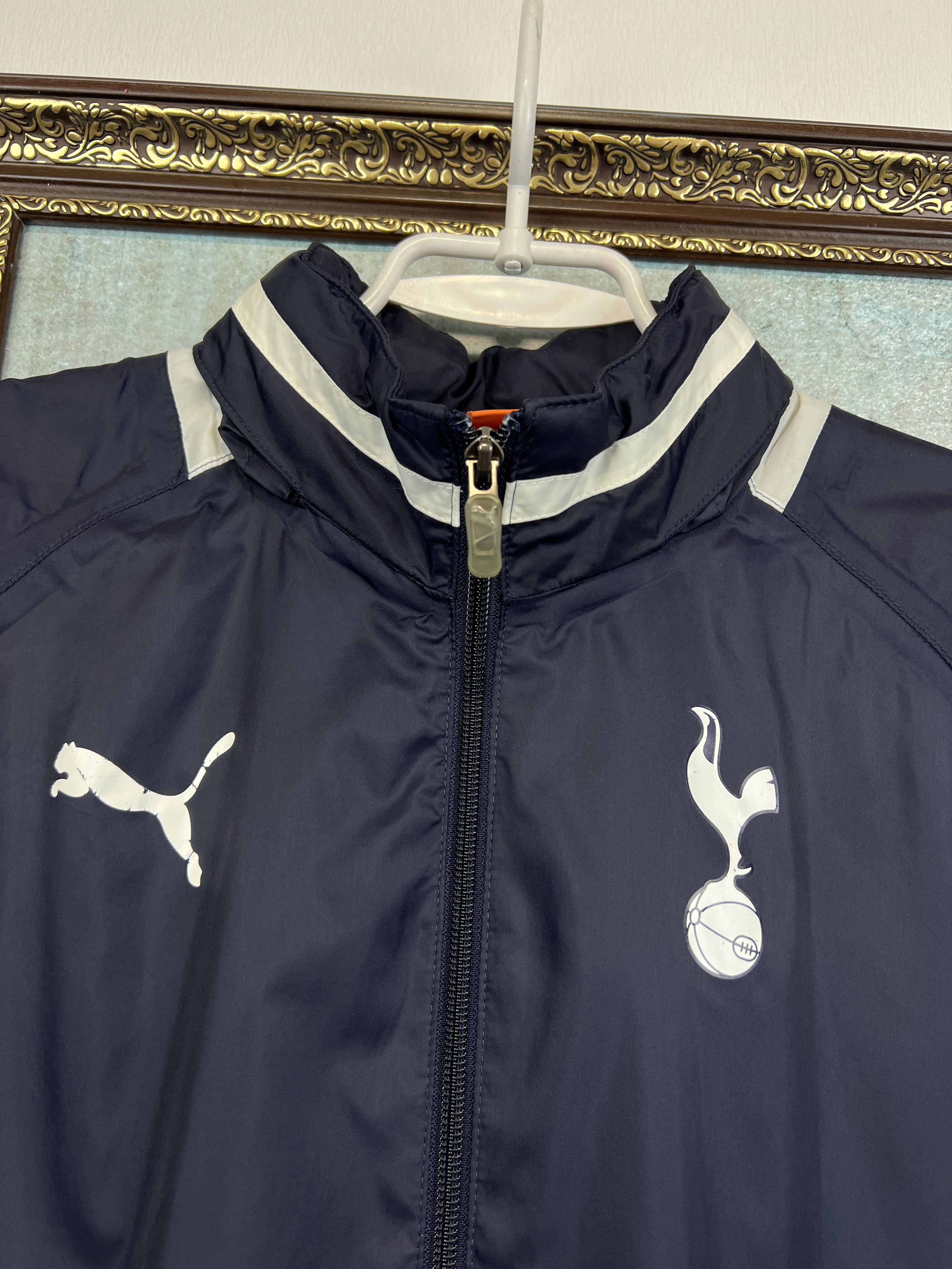 Puma Tottenham Hotspur Football Jacket Soccer Track Windbreaker Size US S / EU 44-46 / 1 - 3 Thumbnail