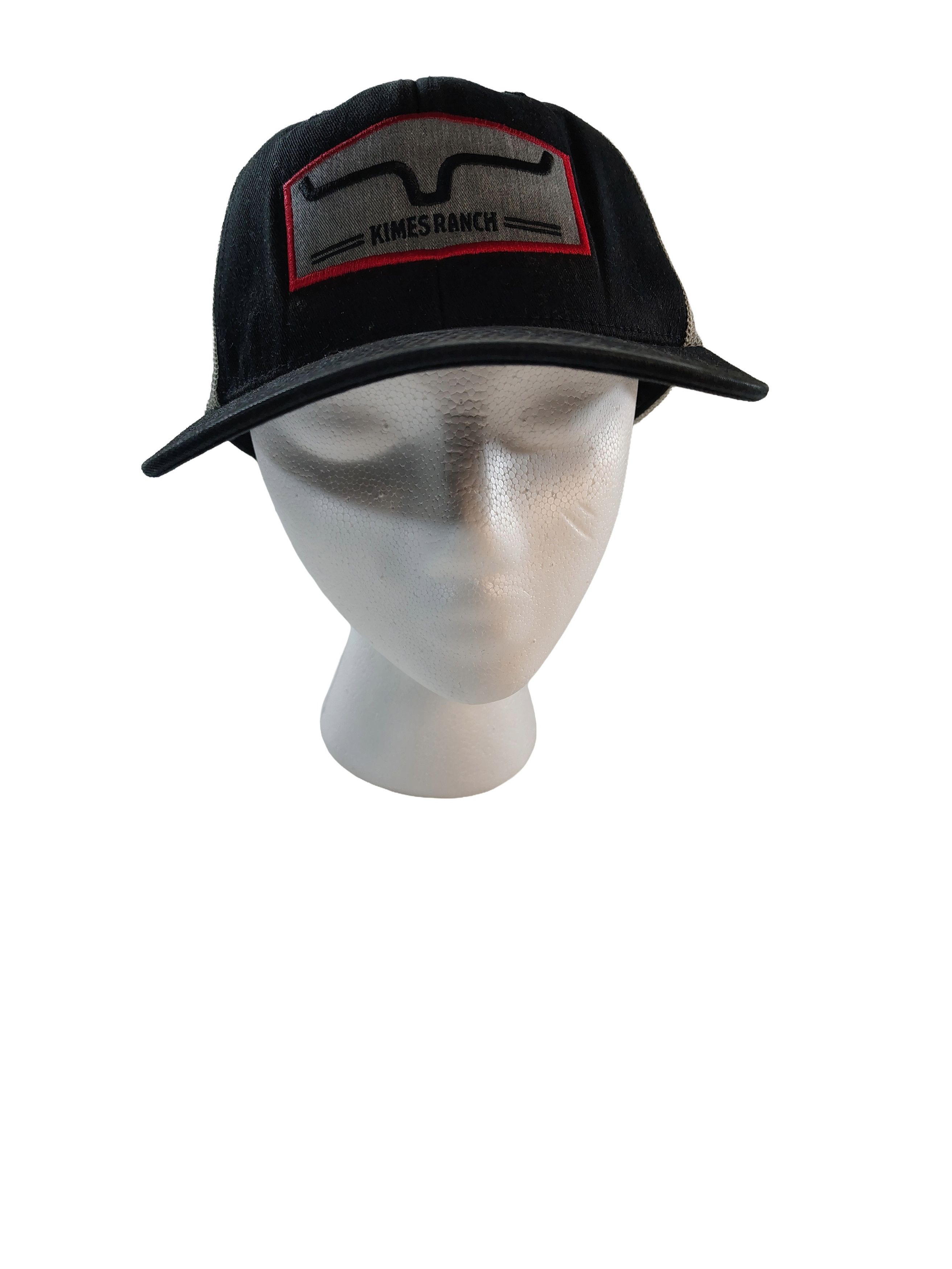Other Men's Dark Smokey Grey Kimes Ranch Half Mesh Hat Size ONE SIZE - 2 Thumbnail