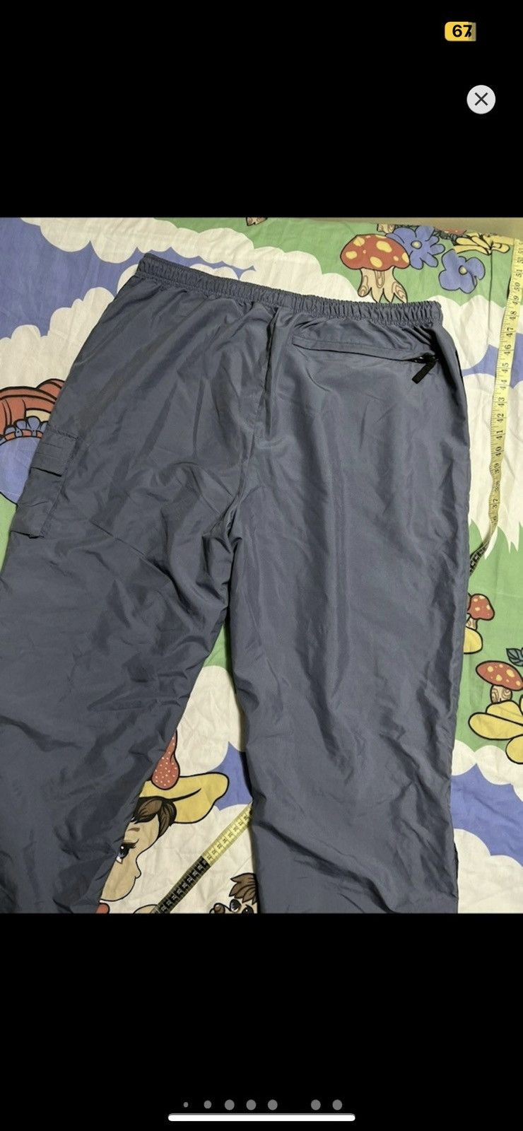 Banana Republic ***FINAL DROP***RARE 00s TECHNICAL NYLON WIDE CARGO PANT XL Size US 38 / EU 54 - 13 Thumbnail