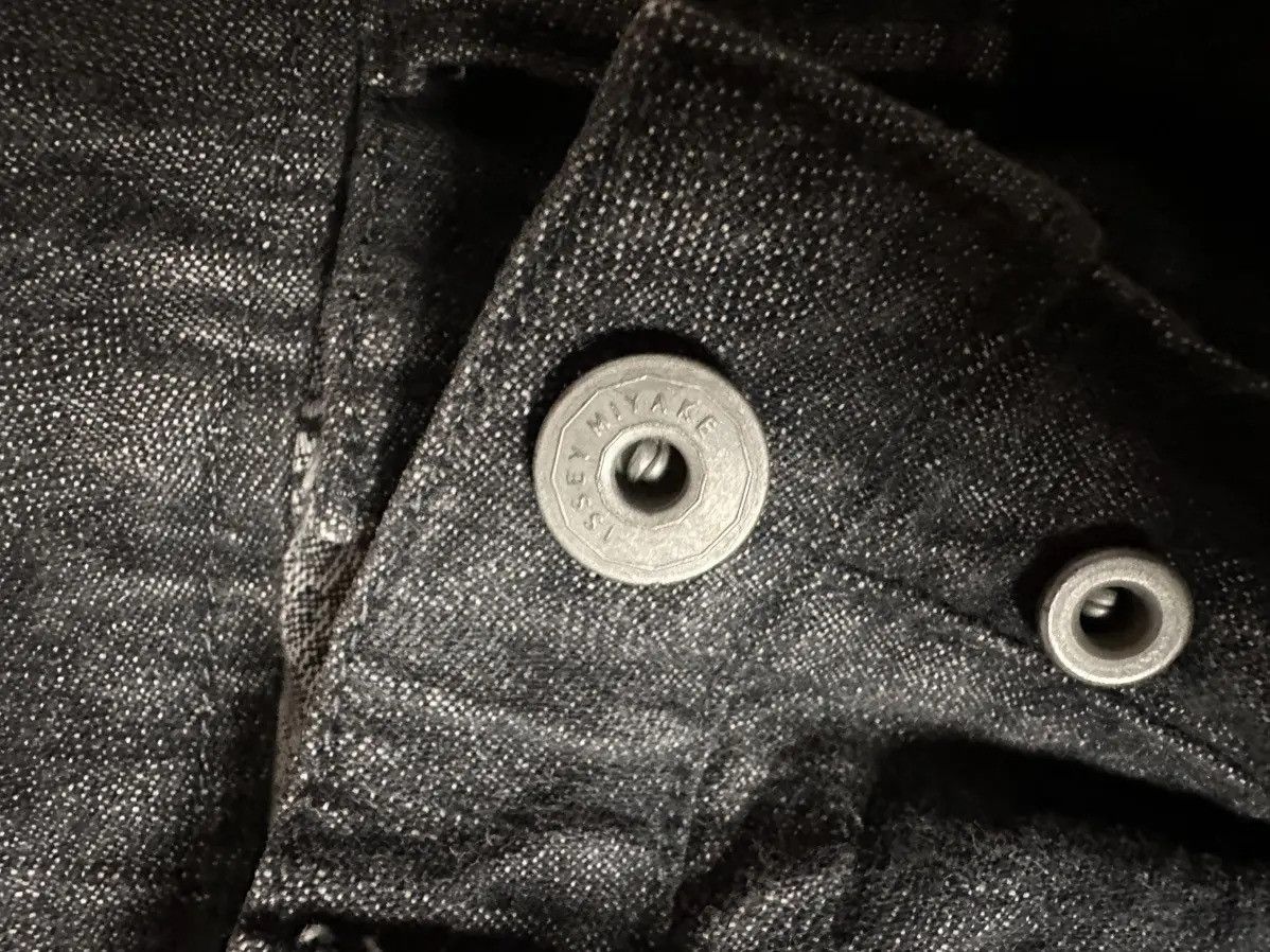 Issey Miyake Archive Issey Miyake SS2011 Circle Embroidery Jaquard Denim Size US 32 / EU 48 - 9 Thumbnail