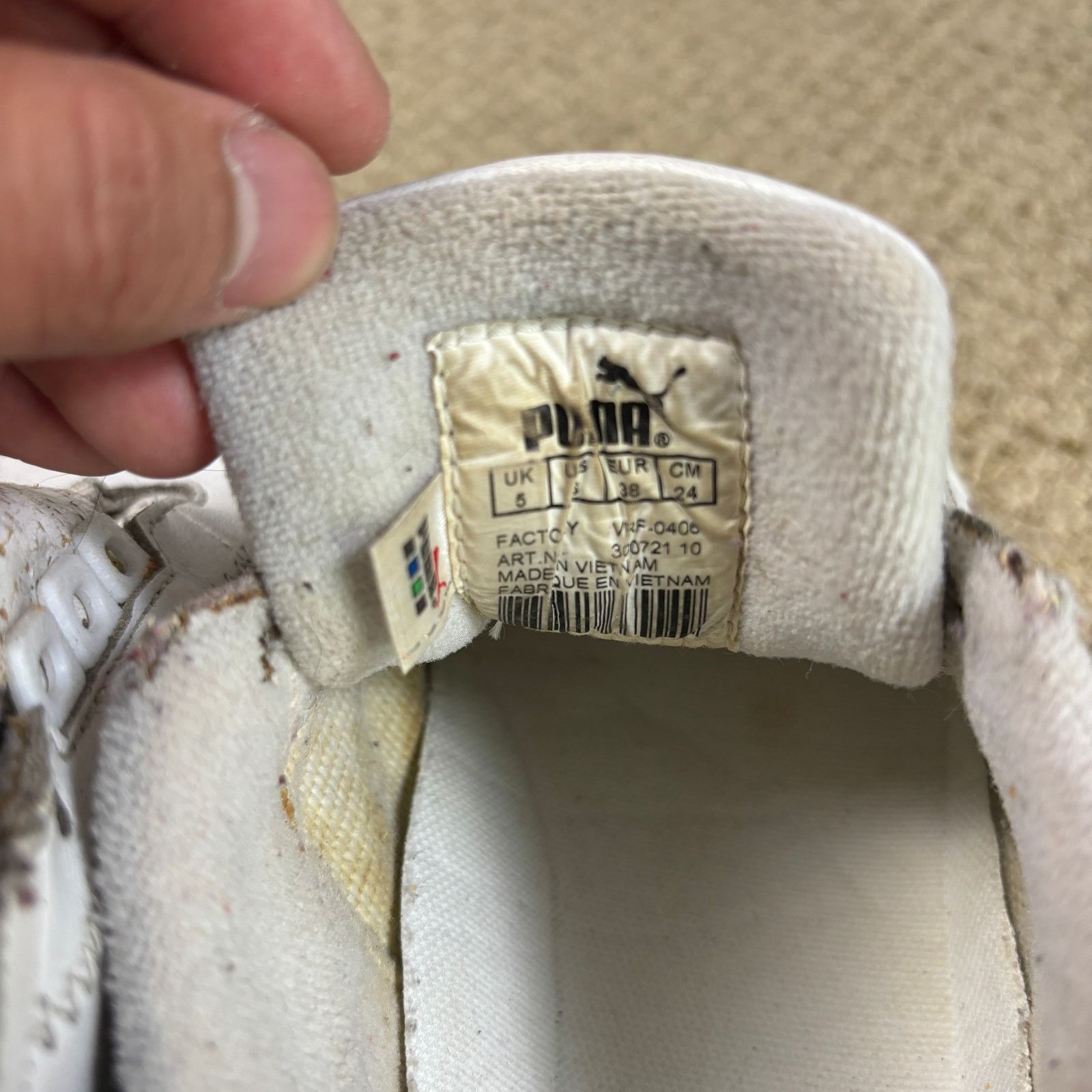 Puma y2k 2000s Puma Kart Cat speedcat racing style shoes womens 6 Size US 6 / IT 36 - 6 Thumbnail