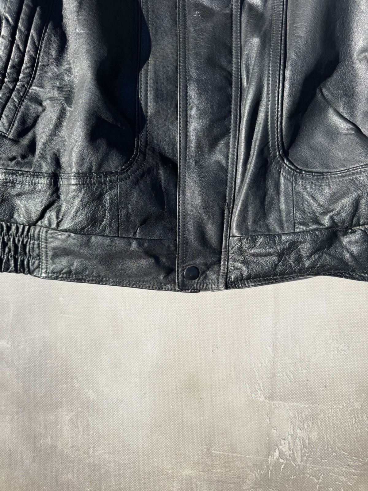Leather Vintage Y2k Leather Jacket Size US M / EU 48-50 / 2 - 6 Thumbnail