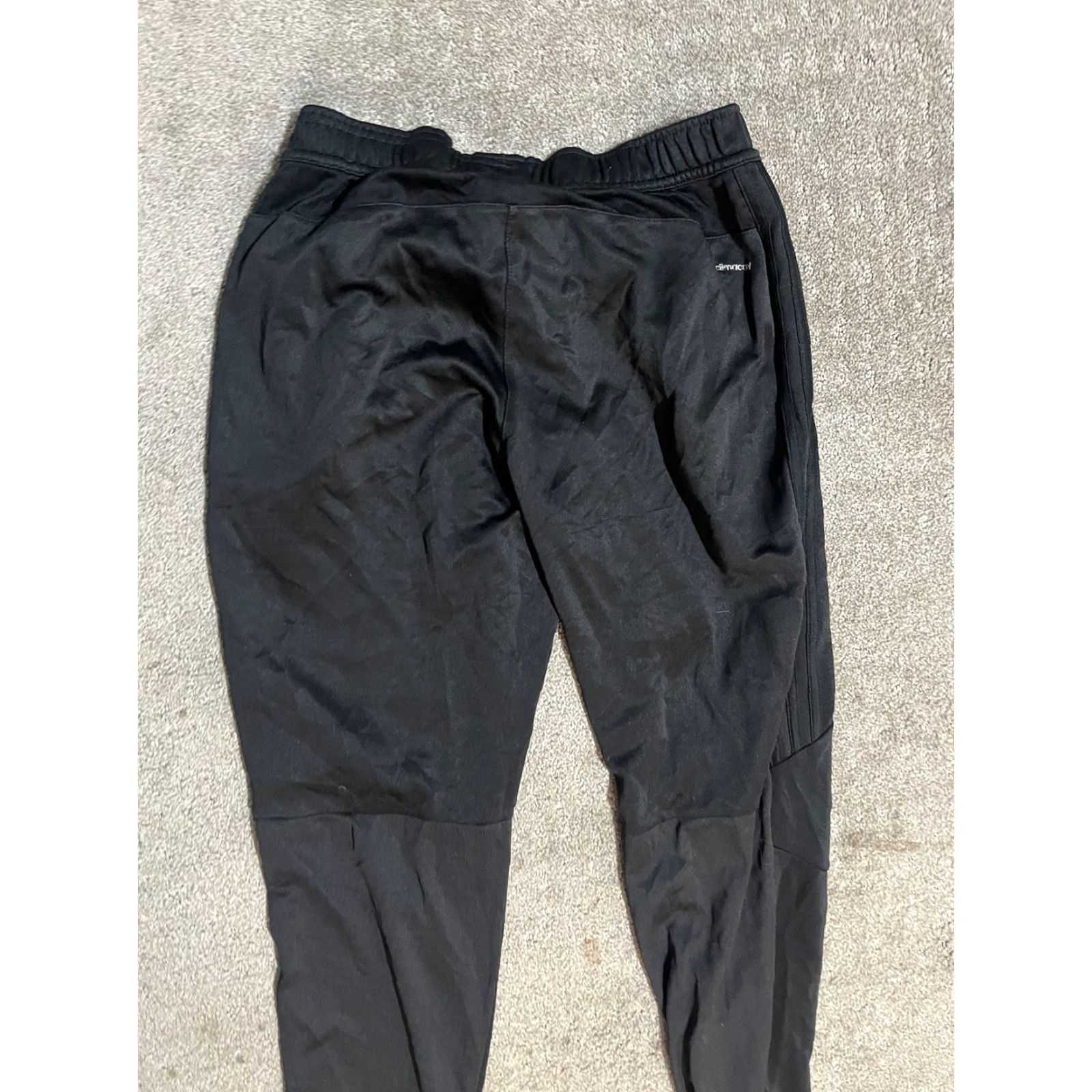 Adidas Adidas Sweatpants Tiro Black Women S Pants Regular Inseam 31" Elastic Drawstring Lined Fleece Activewear Pop Size 28" / US 6 / IT 42 - 4 Thumbnail