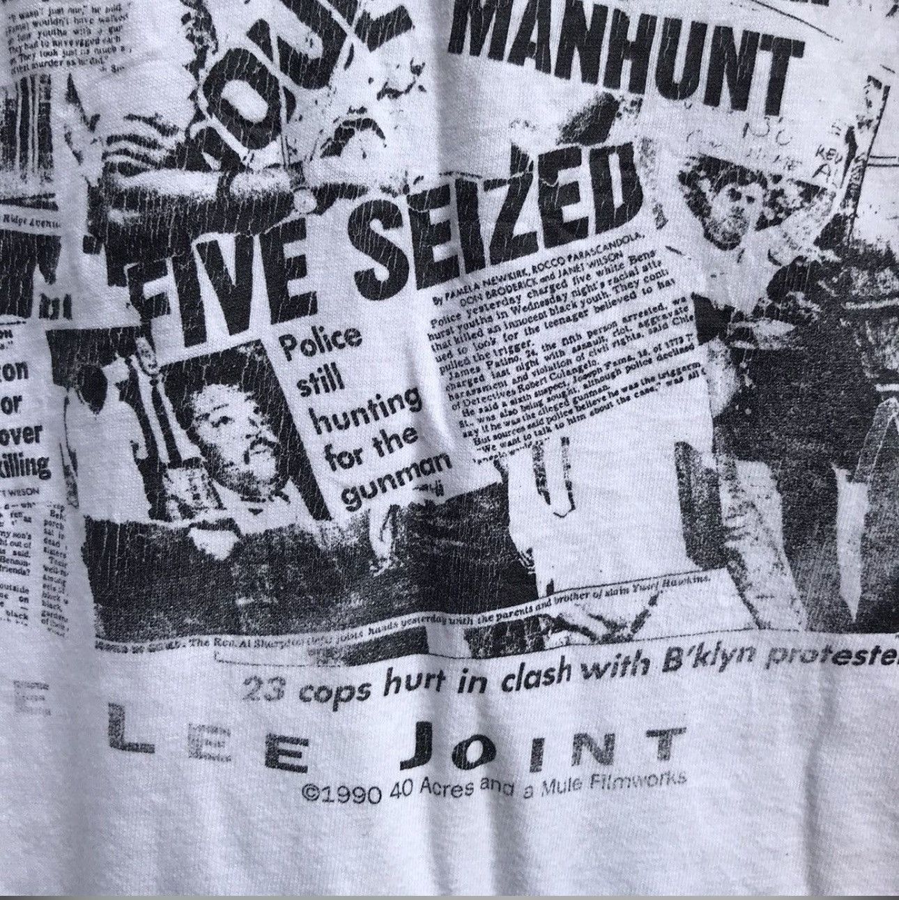 Vintage Vintage rare 90s JUNGLE FEVER movie tee spike lee Size US L / EU 52-54 / 3 - 5 Thumbnail