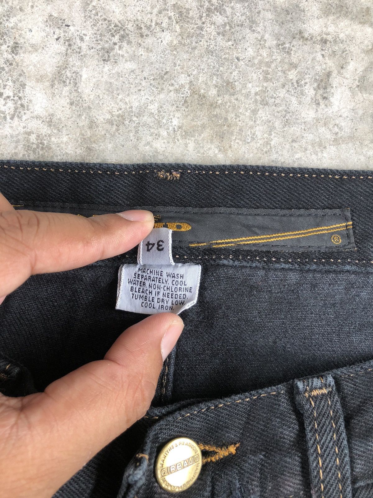 Marithe + Francois Girbaud Vintage 80’s Marithe Francois Girbaud Baggy Jeans Distressed Size US 32 / EU 48 - 17 Thumbnail
