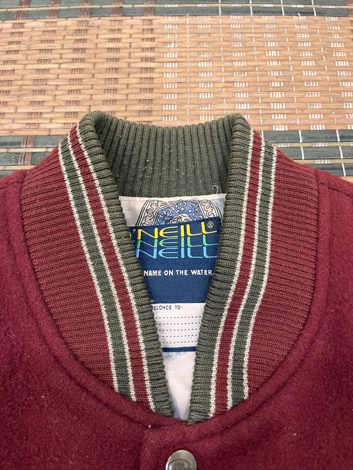 O'Neill Vintage 90s O’Neill With Friendship Suede Varsity Jacket Size US L / EU 52-54 / 3 - 7 Thumbnail