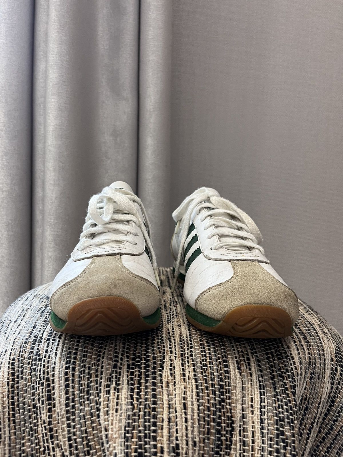 Adidas × Vintage RARE Vintage Adidas Country Leather sneakers japanese 99s Size US 8.5 / EU 41-42 - 4 Thumbnail