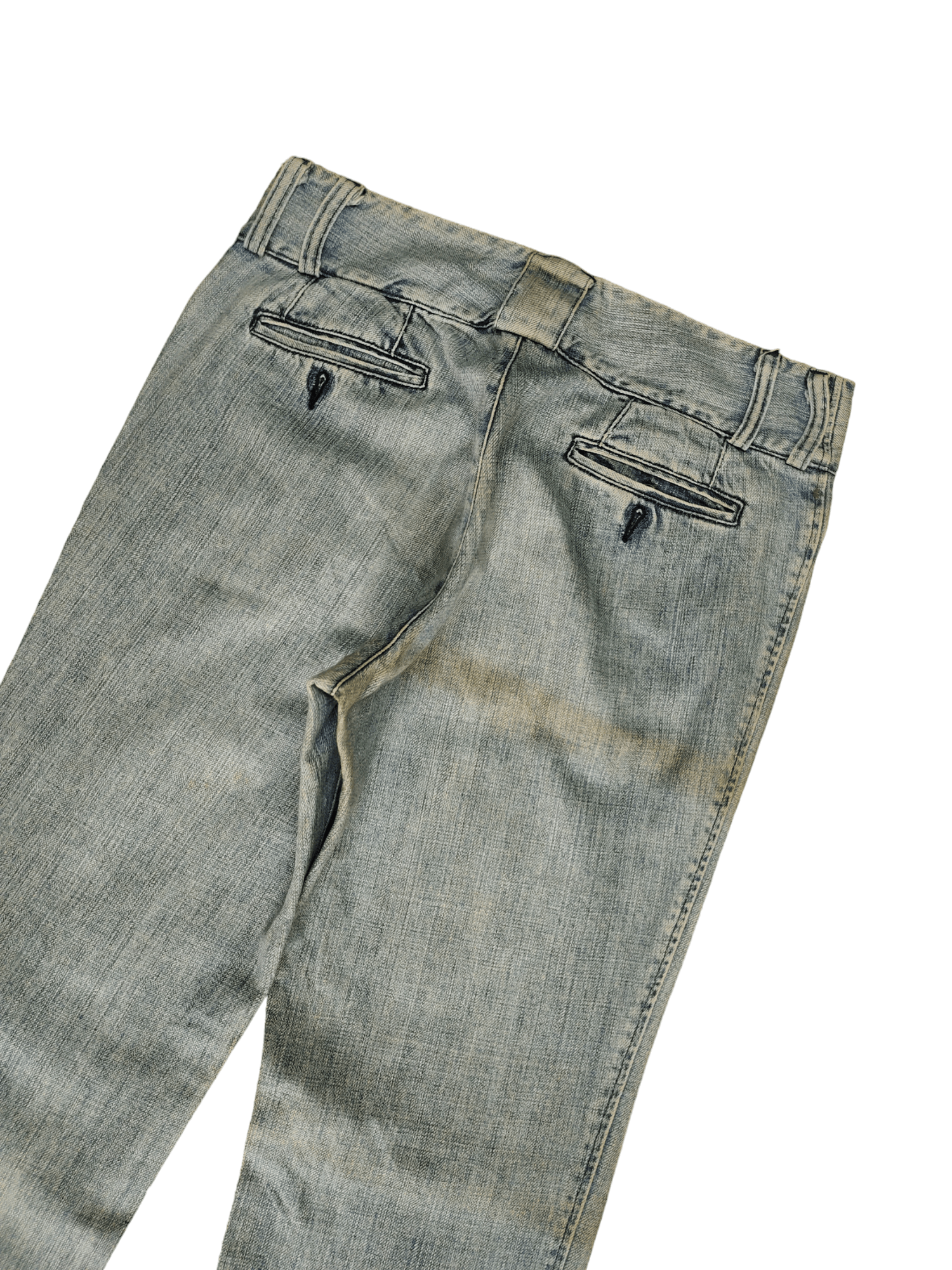 Dolce & Gabbana Flare Jeans Dolce & Gabbana 'Japan Edition' Boot Cut Y2k Size US 31 - 14 Thumbnail