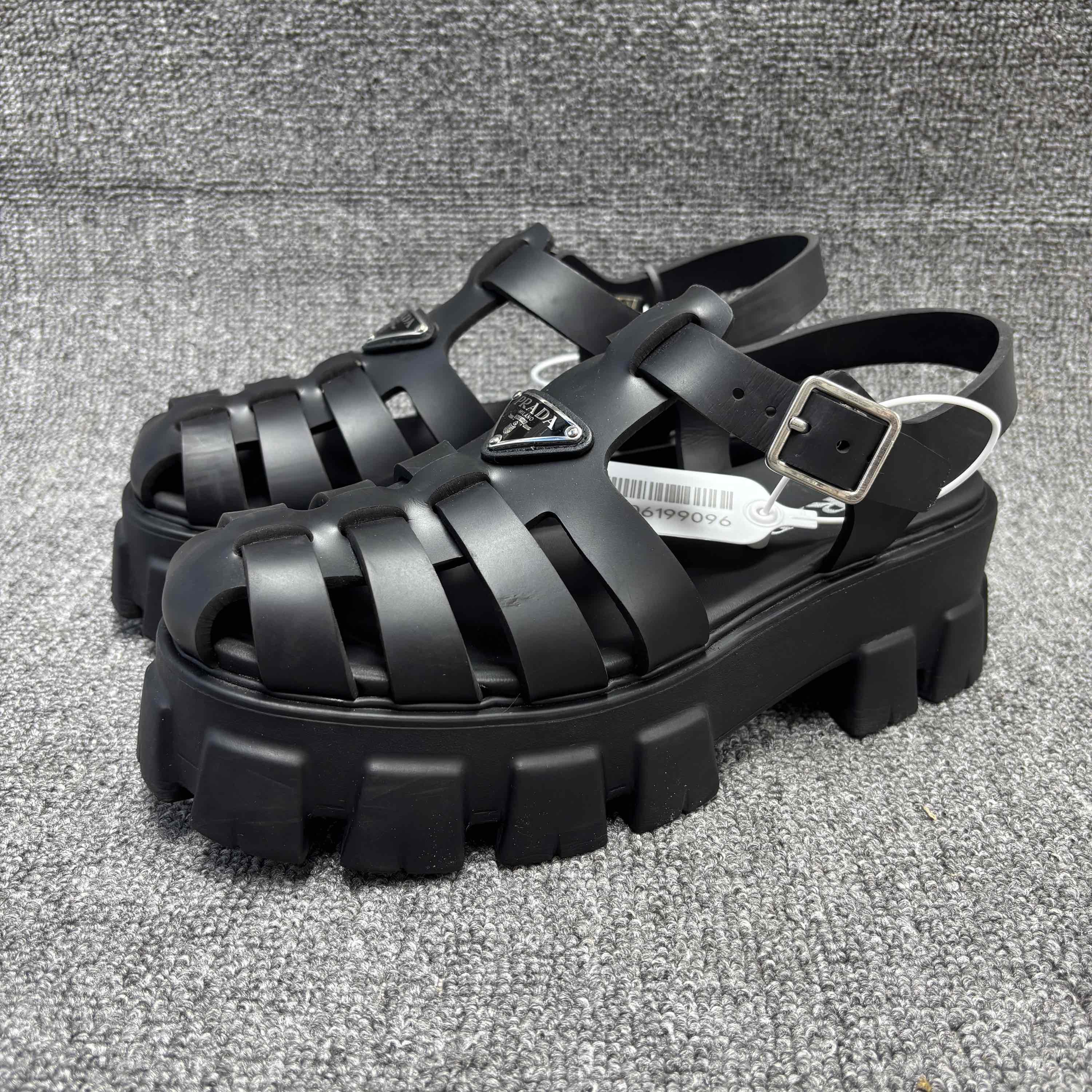 Prada Prada Monolith Sandals Size 40 Size US 10 / IT 40 - 1 Thumbnail